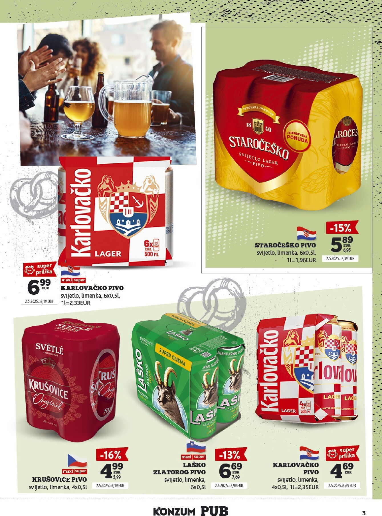 konzum - Aktualni katalog Konzum - Pub od ponedjeljka, 14.09.2026 do nedjelje, 27.09.2026 - page: 3