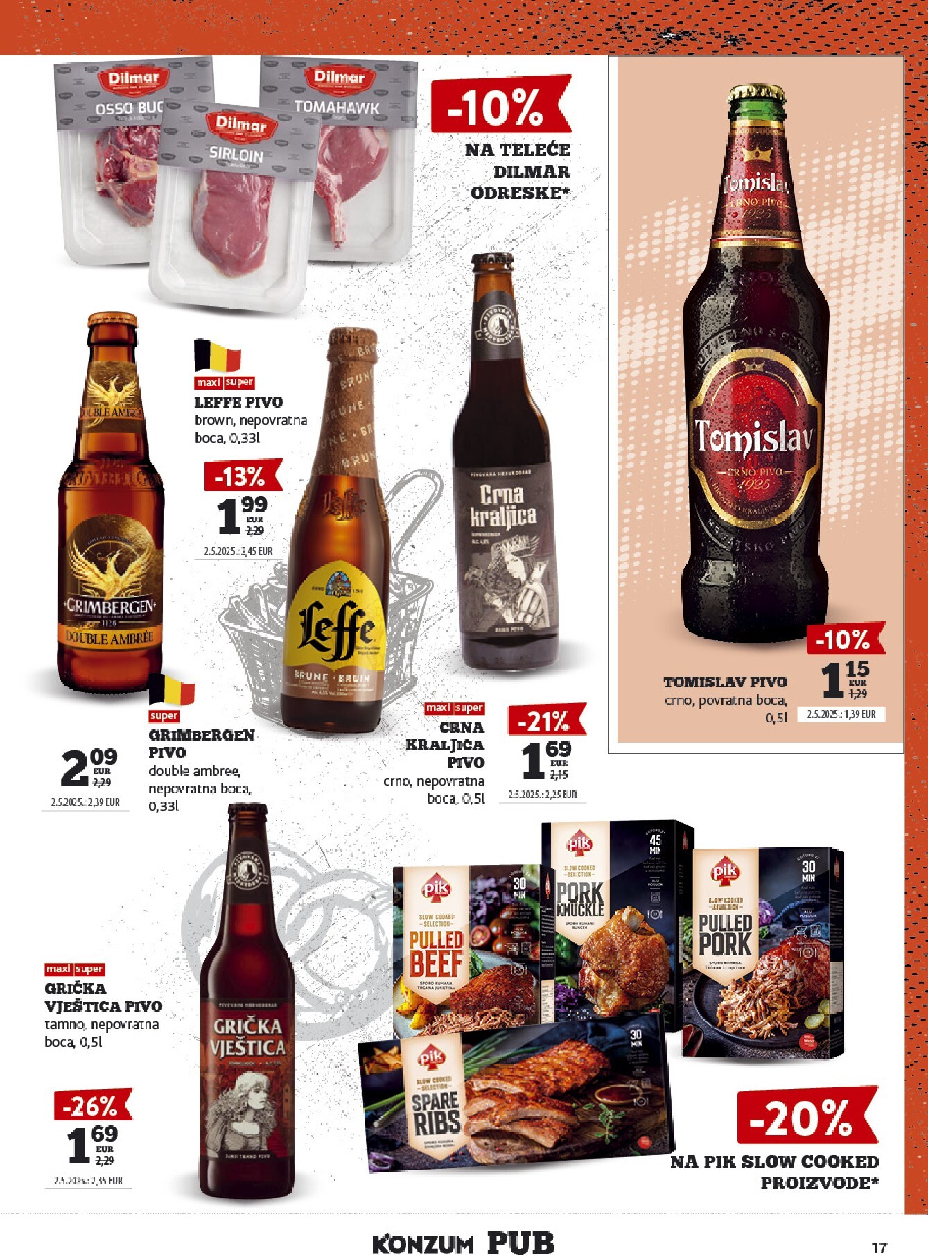 konzum - Aktualni katalog Konzum - Pub od ponedjeljka, 14.09.2026 do nedjelje, 27.09.2026 - page: 17
