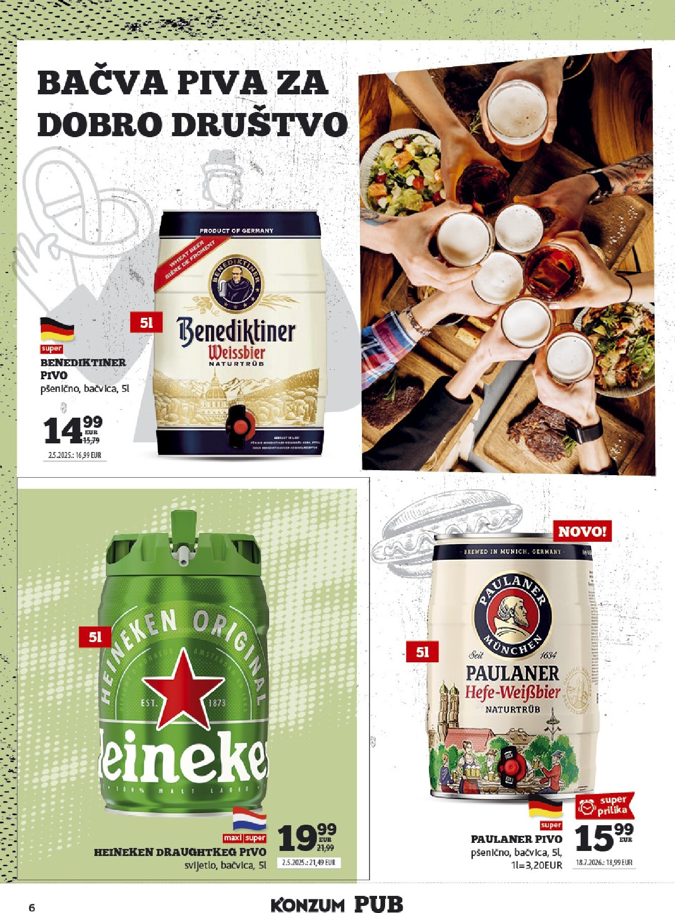 konzum - Aktualni katalog Konzum - Pub od ponedjeljka, 14.09.2026 do nedjelje, 27.09.2026 - page: 6
