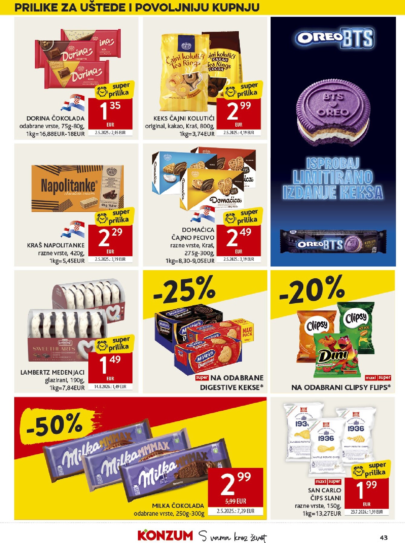 konzum - Novi Konzum katalog od srijede, 16.09.2026 do utorka, 22.09.2026 - page: 43