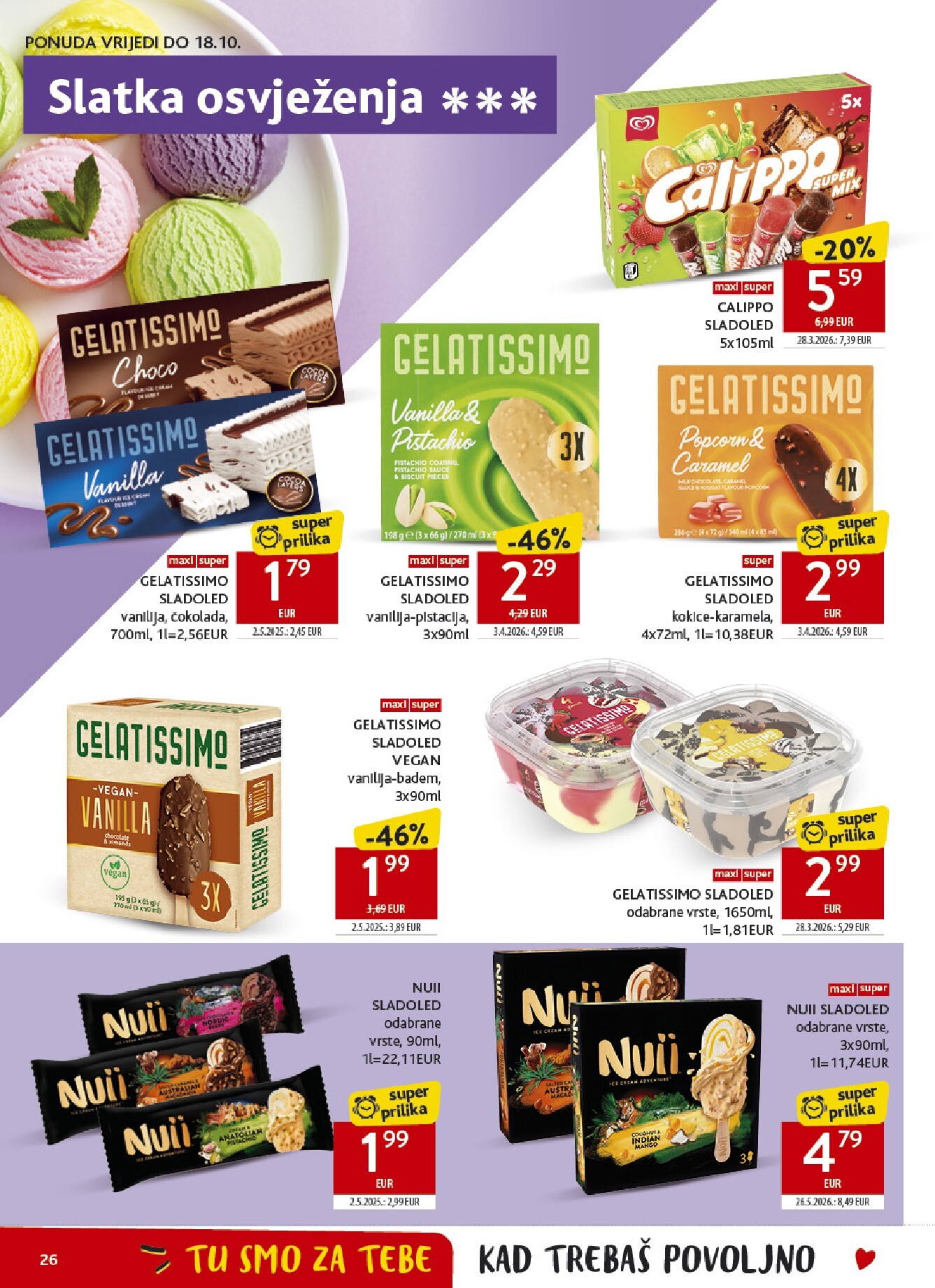 konzum - Novi Konzum katalog od srijede, 16.09.2026 do utorka, 22.09.2026 - page: 26