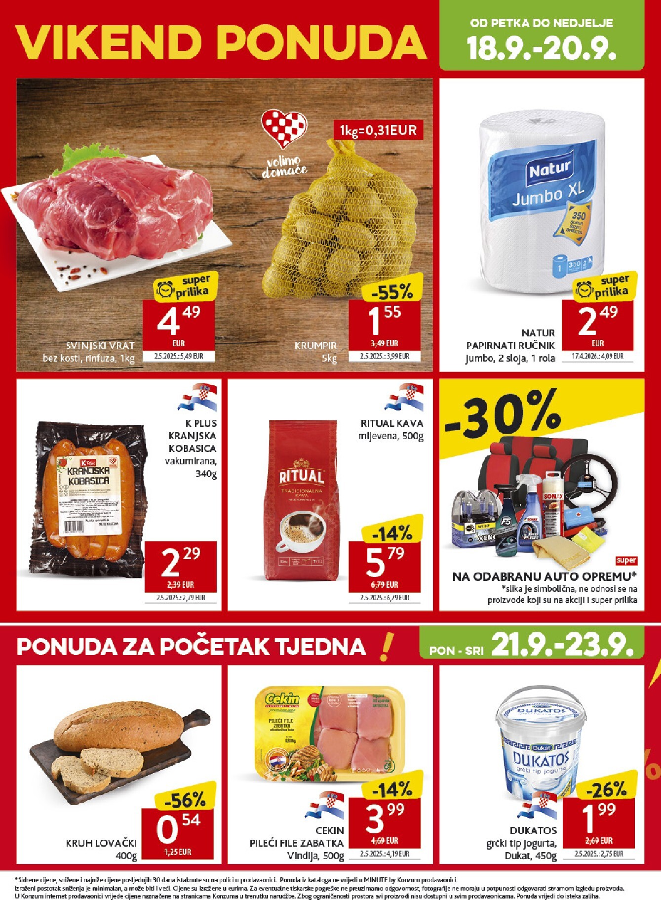 konzum - Novi Konzum katalog od srijede, 16.09.2026 do utorka, 22.09.2026 - page: 56