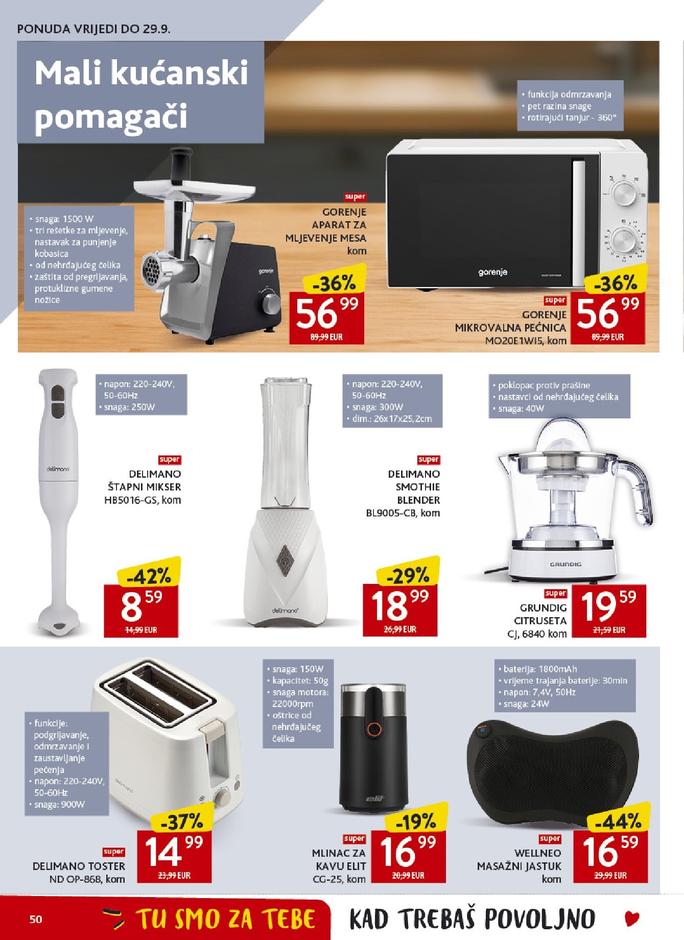 konzum - Novi Konzum katalog od srijede, 16.09.2026 do utorka, 22.09.2026 - page: 50
