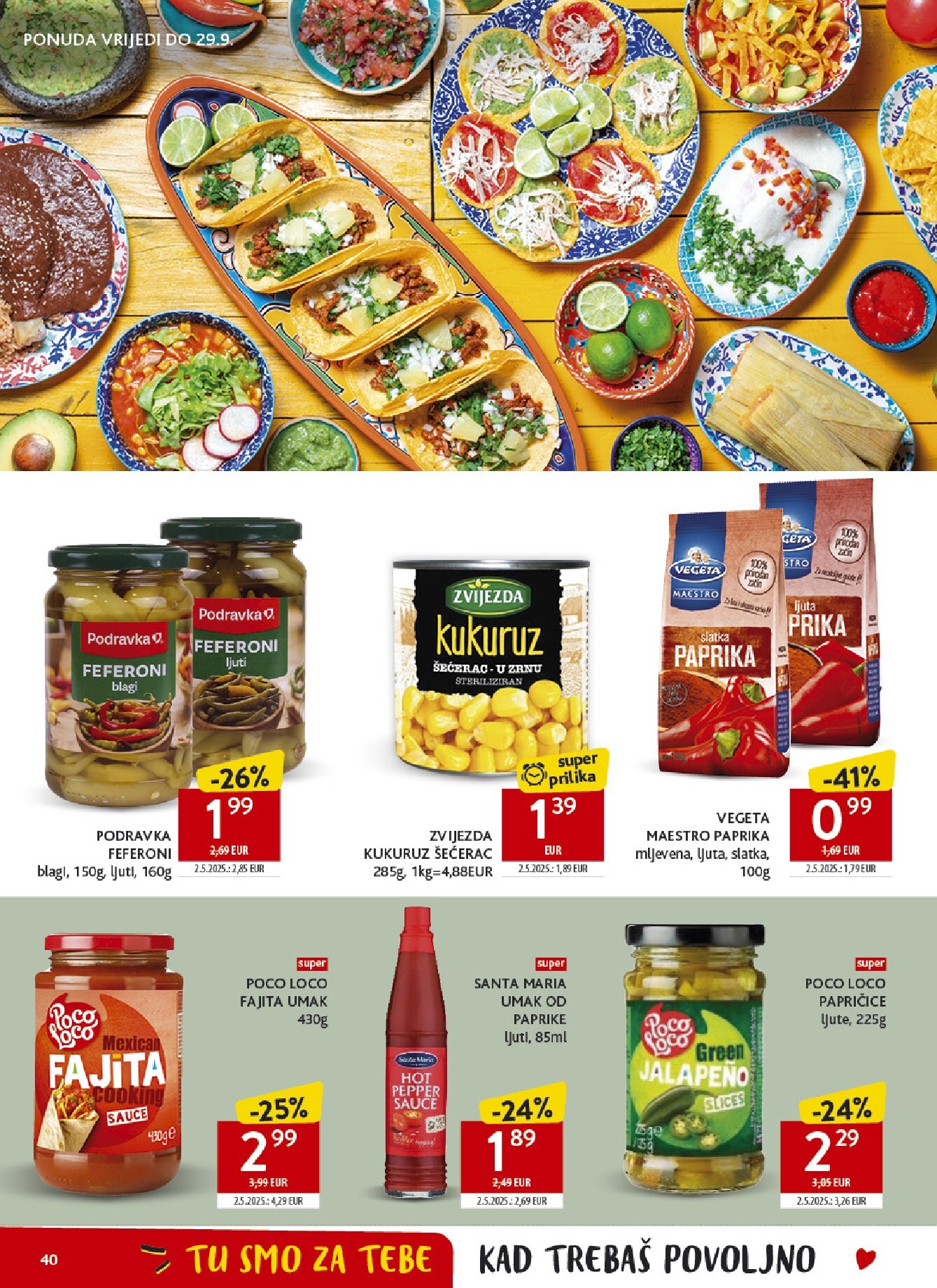 konzum - Novi Konzum katalog od srijede, 16.09.2026 do utorka, 22.09.2026 - page: 40