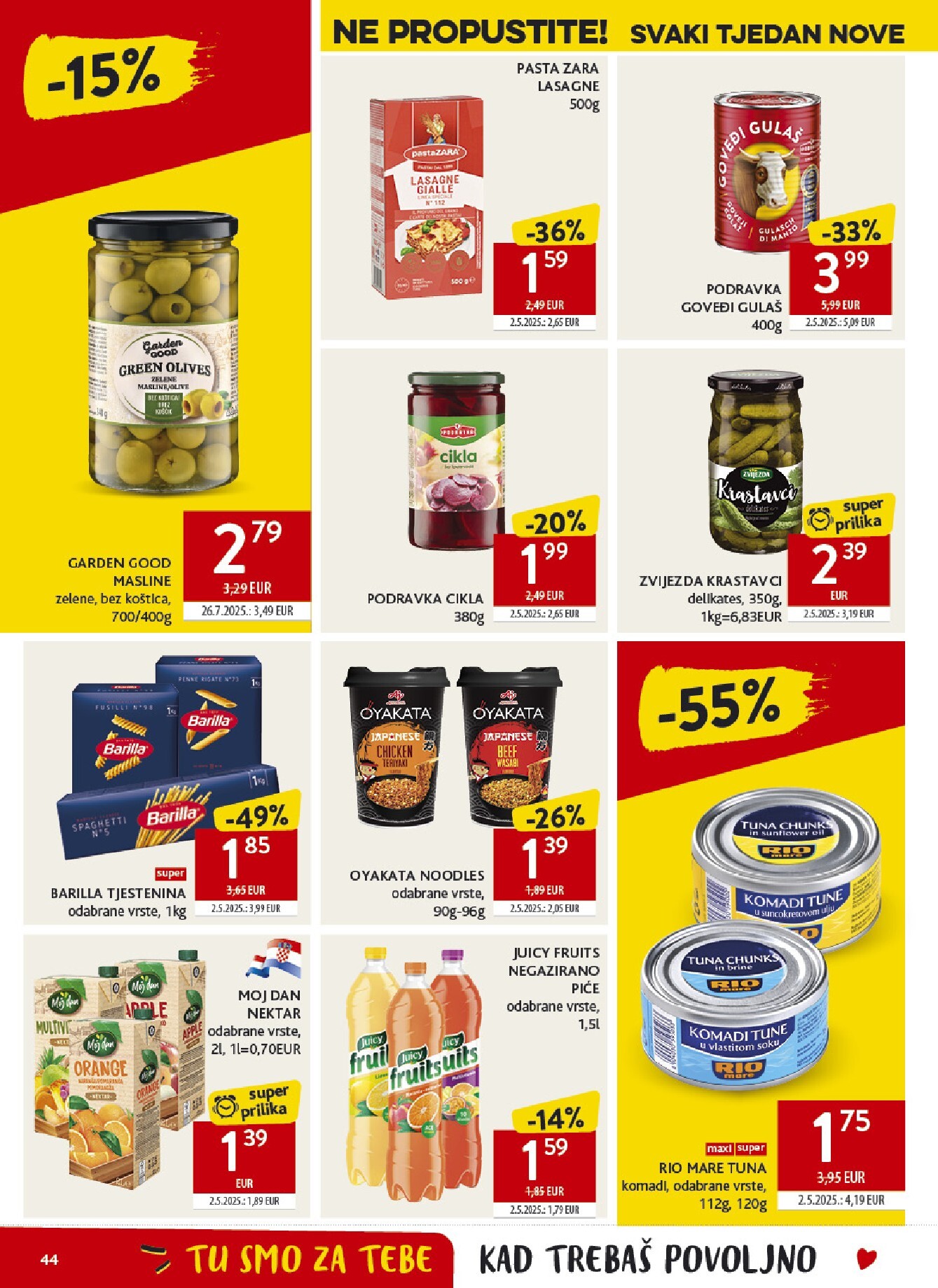 konzum - Novi Konzum katalog od srijede, 16.09.2026 do utorka, 22.09.2026 - page: 44