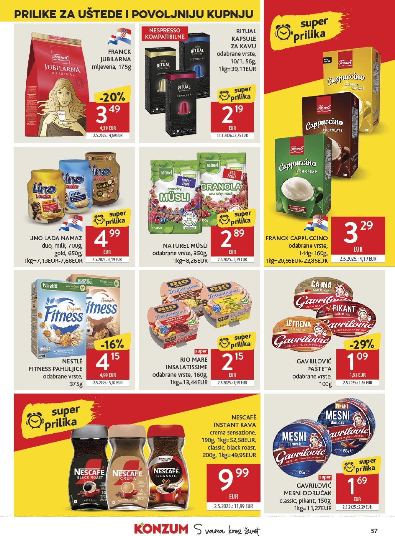 konzum - Novi Konzum katalog od srijede, 16.09.2026 do utorka, 22.09.2026 - page: 37