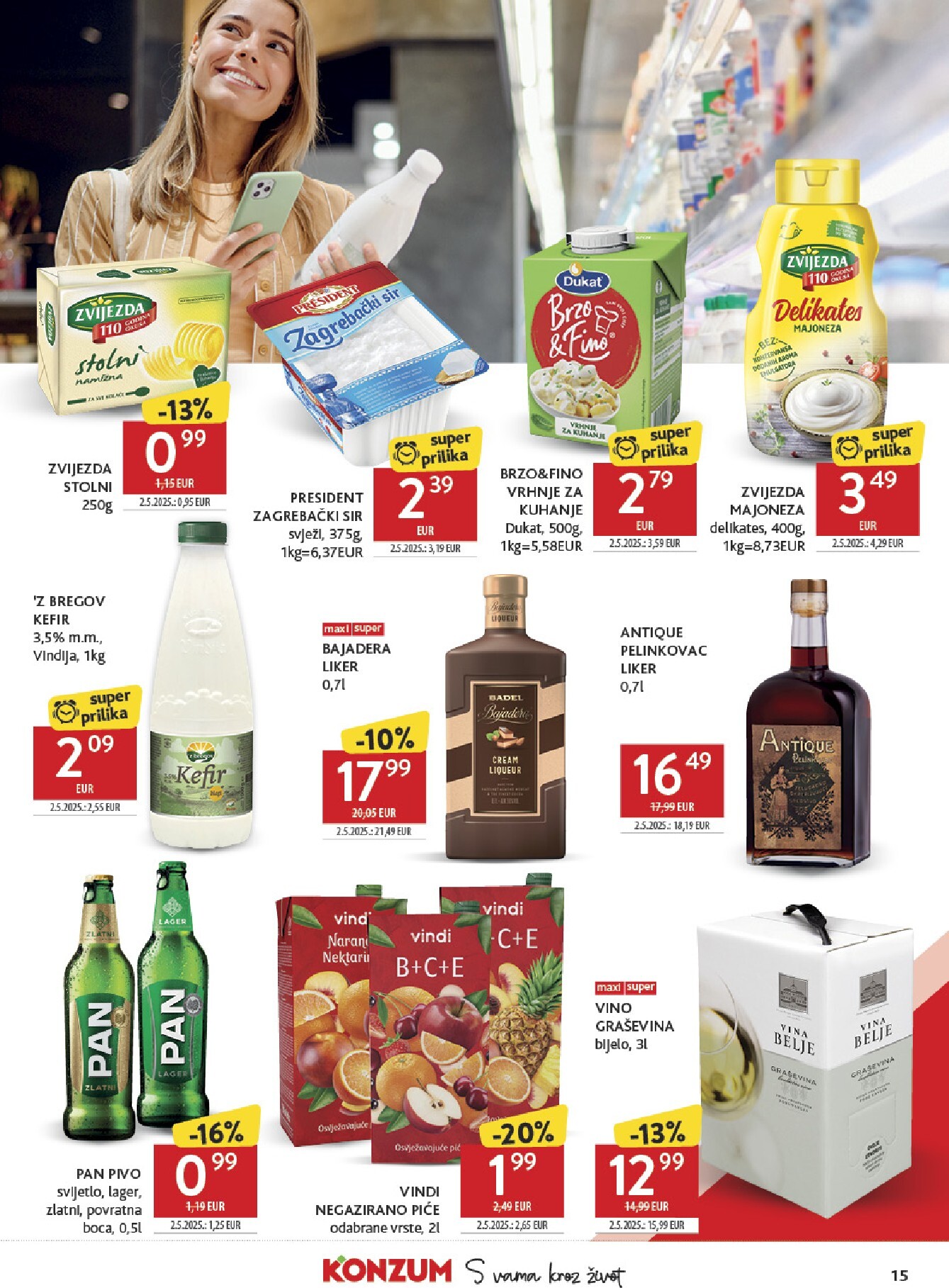 konzum - Novi Konzum katalog od srijede, 23.09.2026 do utorka, 29.09.2026 - page: 15