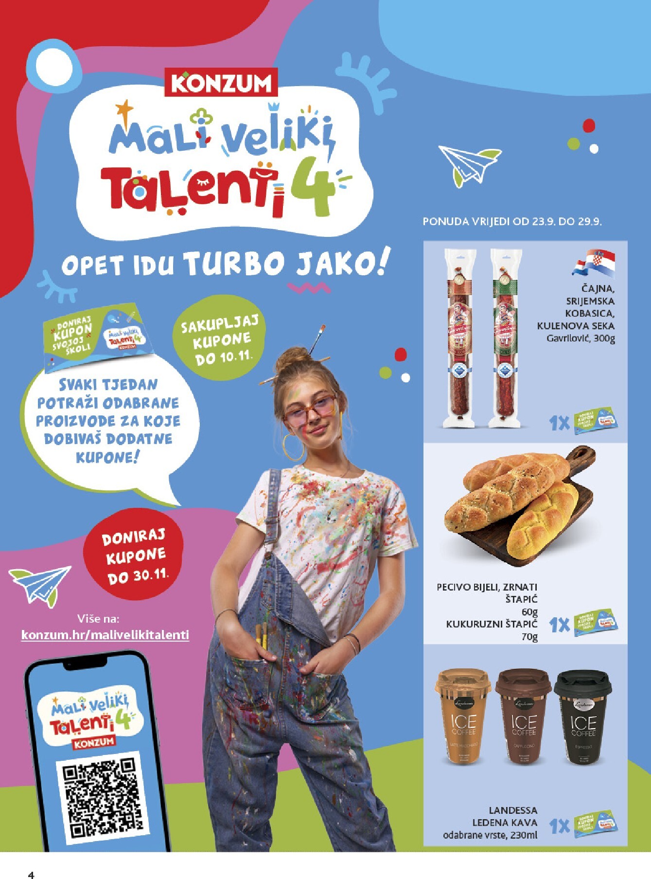 konzum - Novi Konzum katalog od srijede, 23.09.2026 do utorka, 29.09.2026 - page: 4