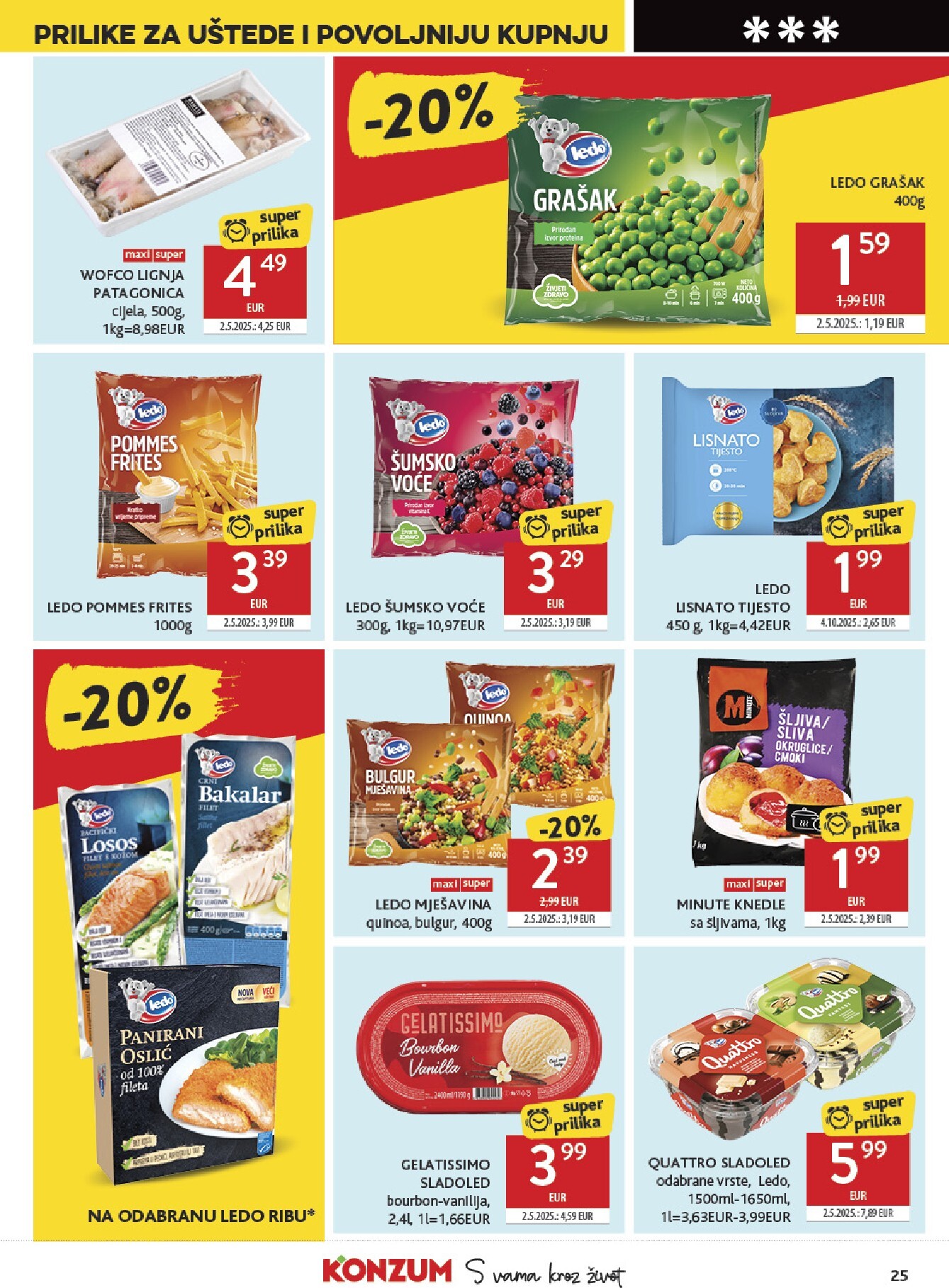 konzum - Novi Konzum katalog od srijede, 23.09.2026 do utorka, 29.09.2026 - page: 25