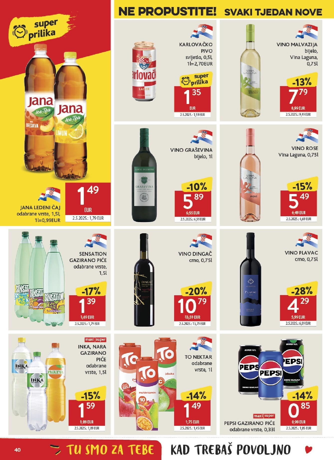 konzum - Novi Konzum katalog od srijede, 23.09.2026 do utorka, 29.09.2026 - page: 40
