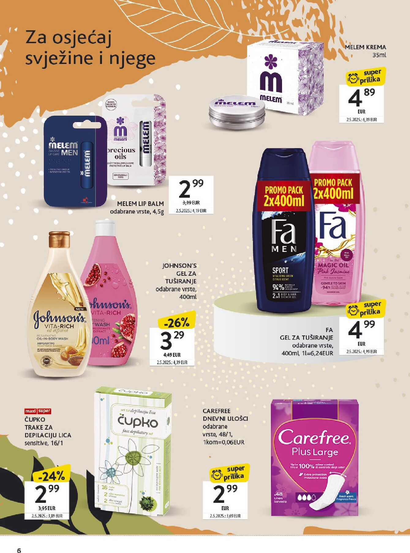 konzum - Aktualni katalog Konzum - Katalog ljepota i njega od ponedjeljka, 21.09.2026 do nedjelje, 04.10.2026 - page: 6