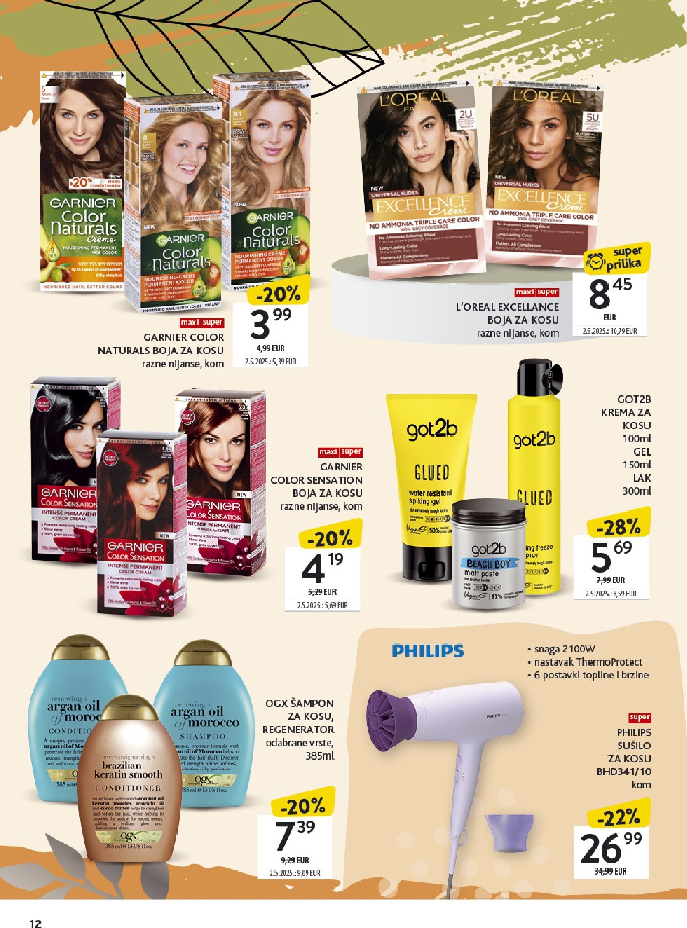 konzum - Aktualni katalog Konzum - Katalog ljepota i njega od ponedjeljka, 21.09.2026 do nedjelje, 04.10.2026 - page: 12