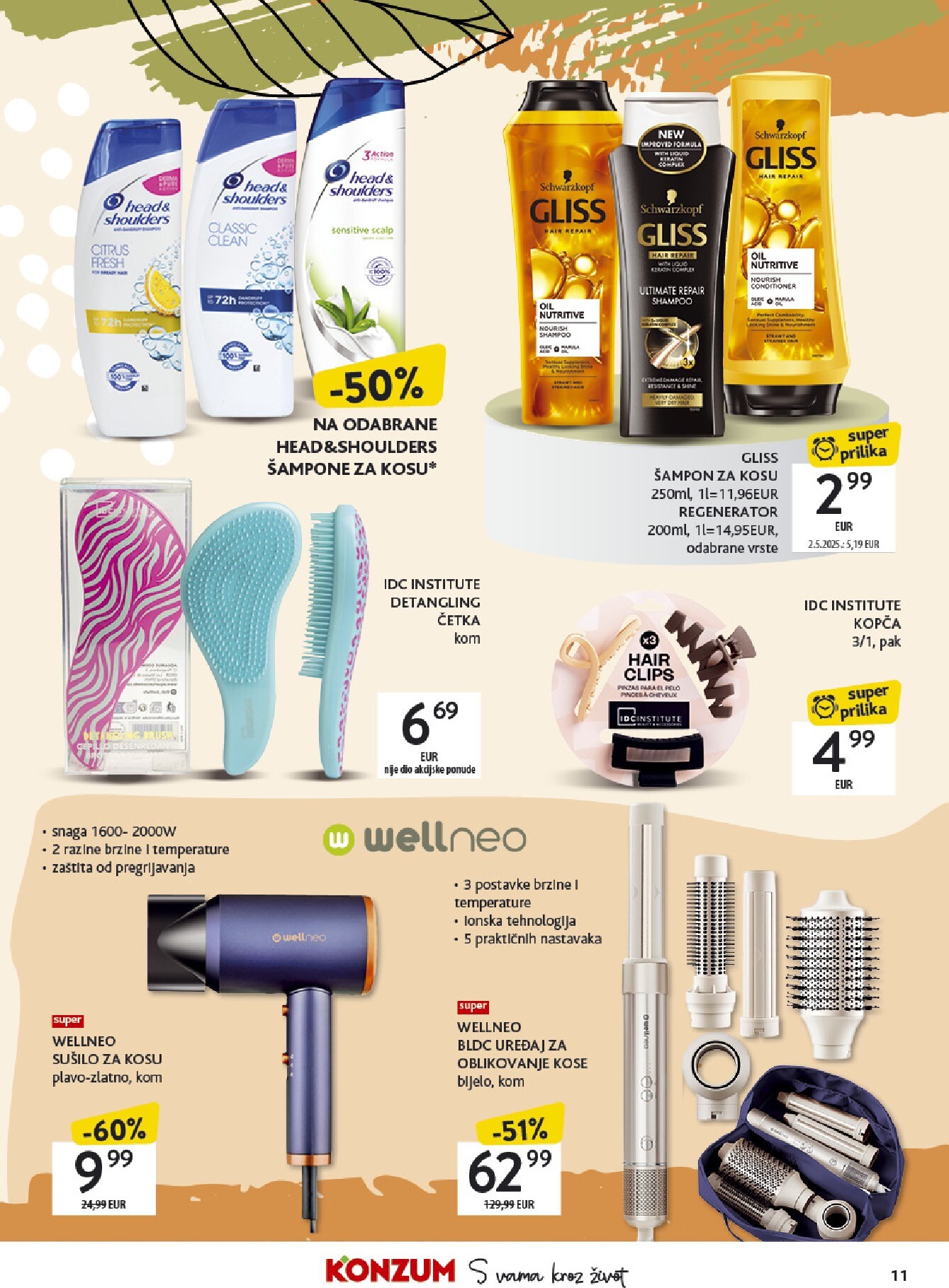 konzum - Aktualni katalog Konzum - Katalog ljepota i njega od ponedjeljka, 21.09.2026 do nedjelje, 04.10.2026 - page: 11