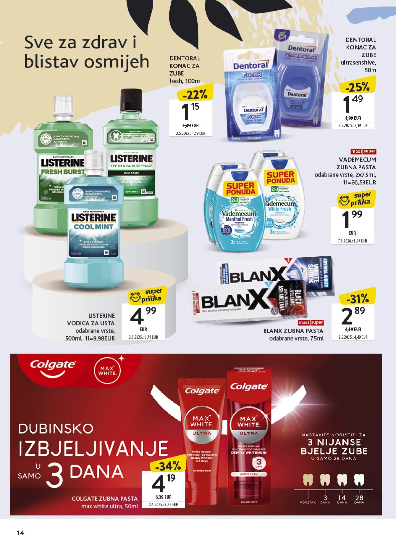 konzum - Aktualni katalog Konzum - Katalog ljepota i njega od ponedjeljka, 21.09.2026 do nedjelje, 04.10.2026 - page: 14