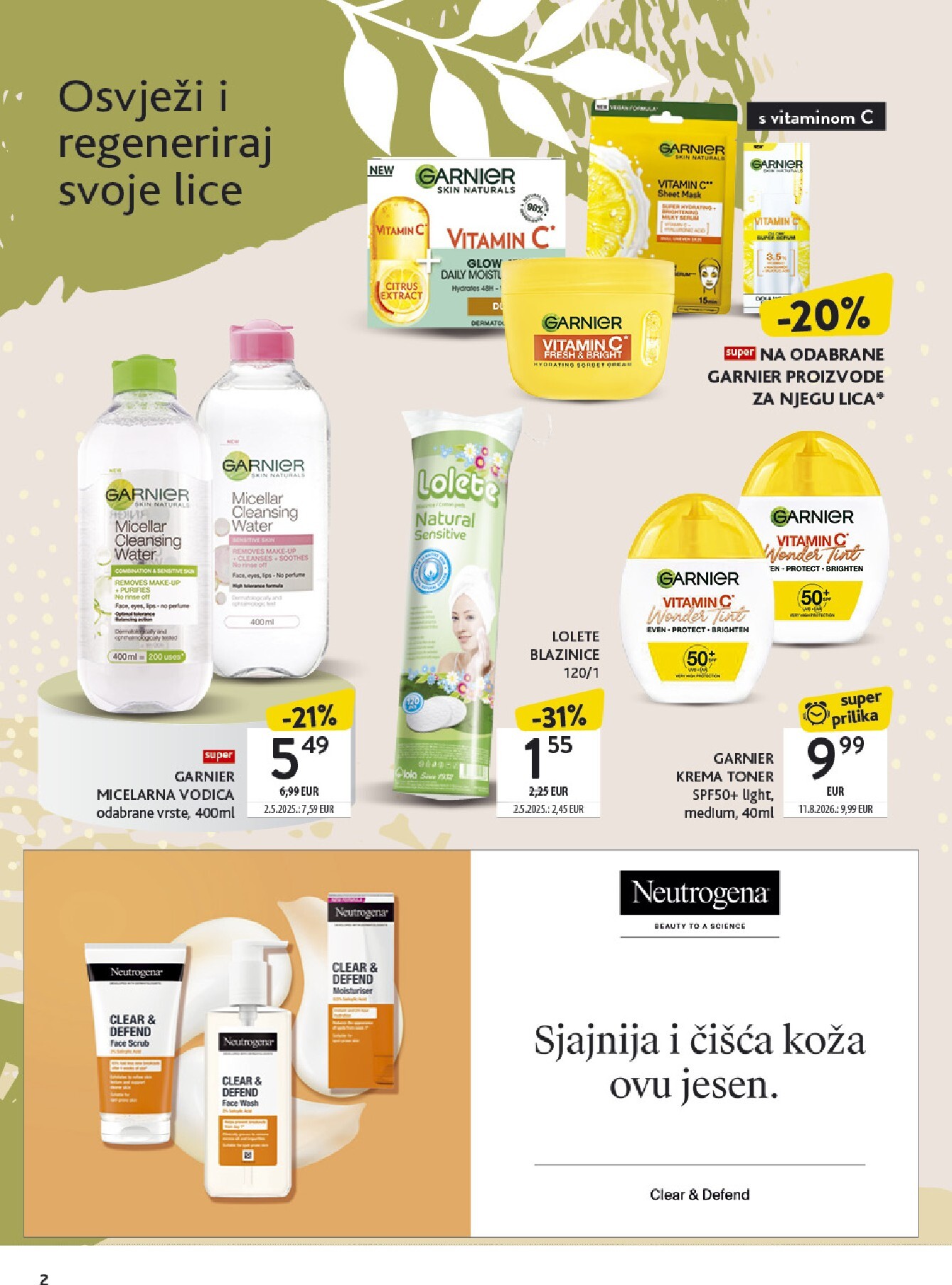 konzum - Aktualni katalog Konzum - Katalog ljepota i njega od ponedjeljka, 21.09.2026 do nedjelje, 04.10.2026 - page: 2