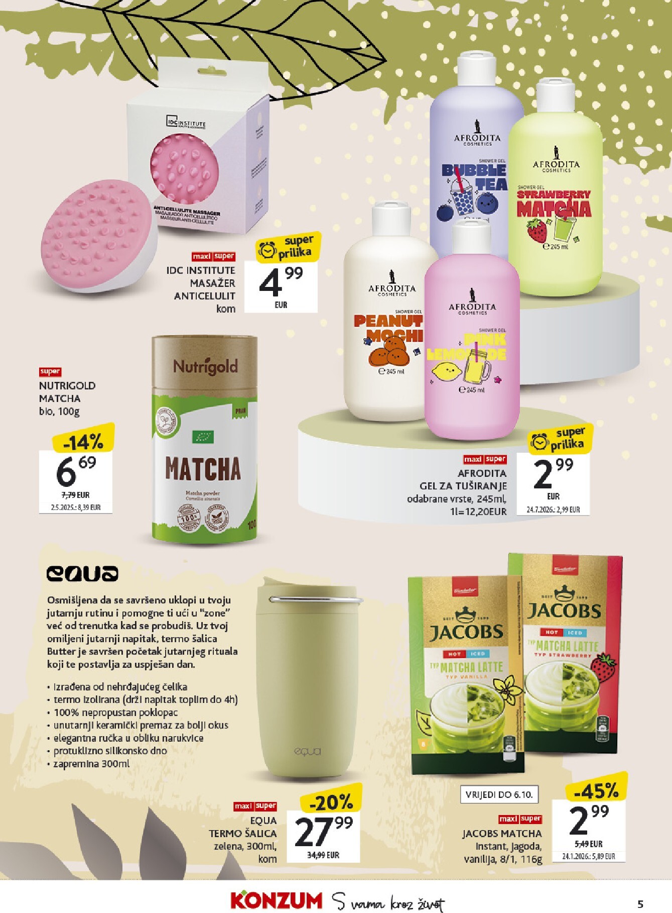 konzum - Aktualni katalog Konzum - Katalog ljepota i njega od ponedjeljka, 21.09.2026 do nedjelje, 04.10.2026 - page: 5