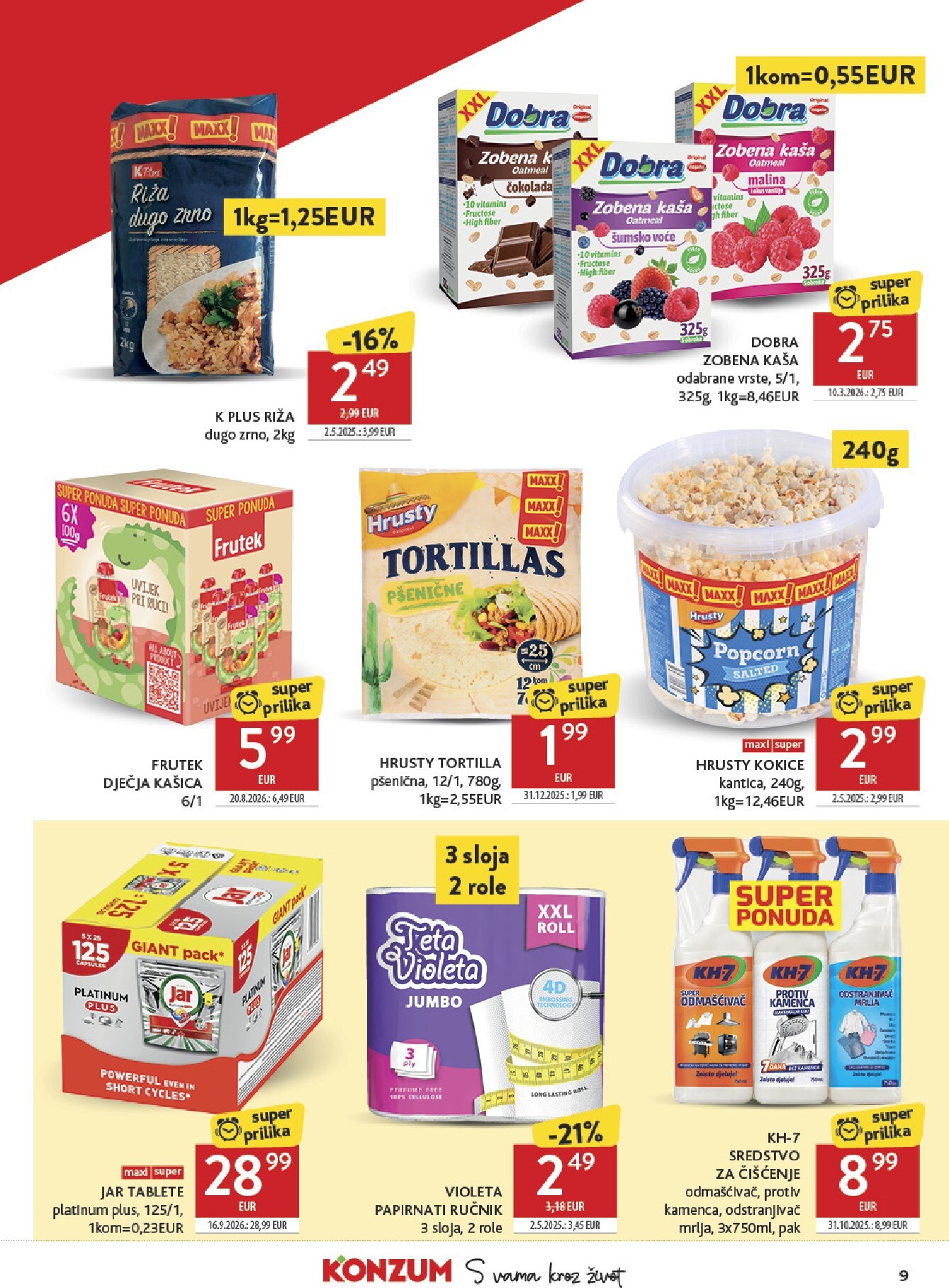 konzum - Novi Konzum katalog od srijede, 30.09.2026 do utorka, 06.10.2026 - page: 9