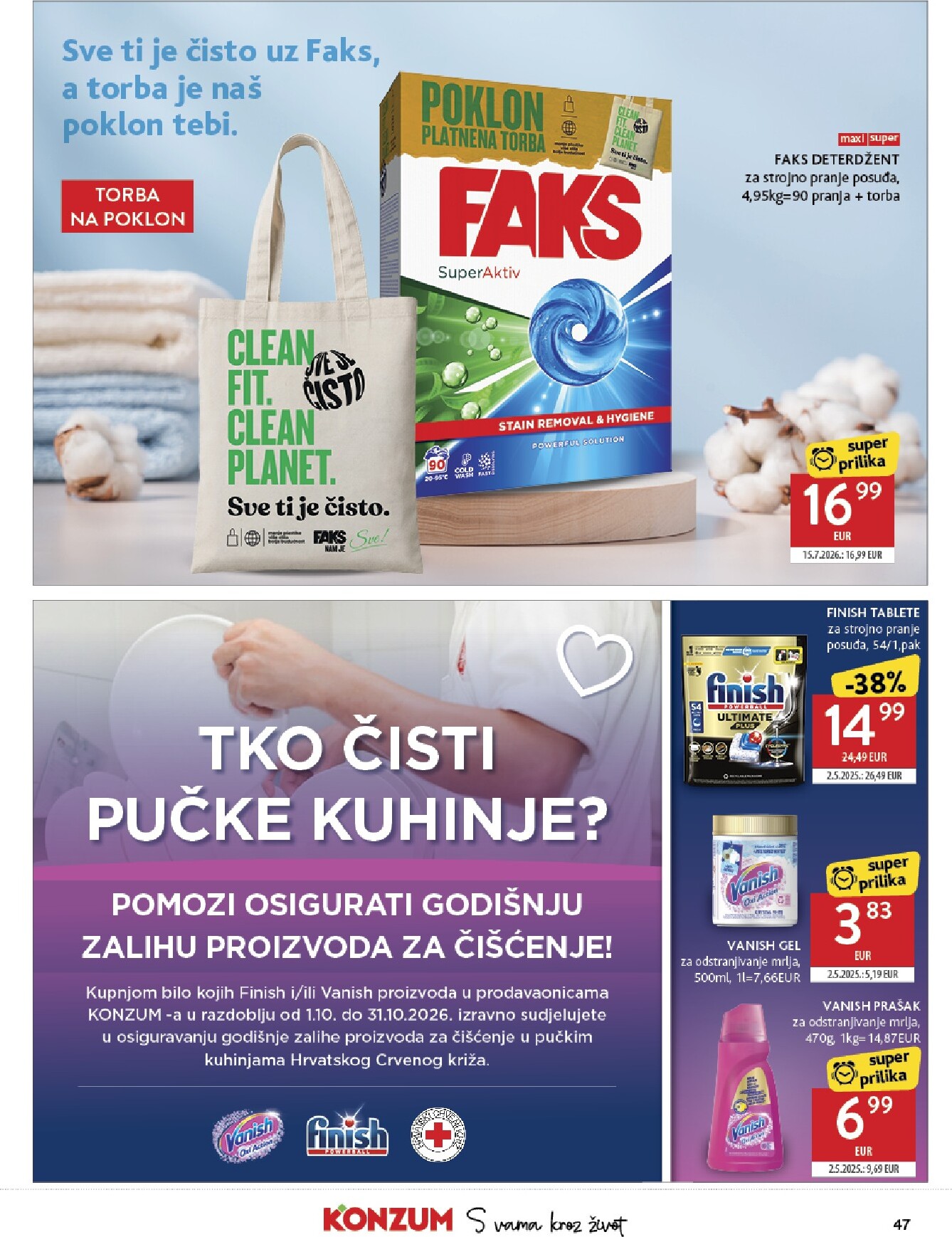 konzum - Novi Konzum katalog od srijede, 30.09.2026 do utorka, 06.10.2026 - page: 47