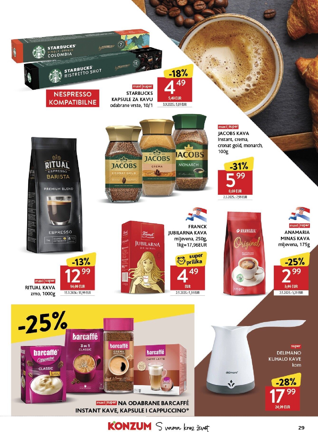 konzum - Novi Konzum katalog od srijede, 30.09.2026 do utorka, 06.10.2026 - page: 29