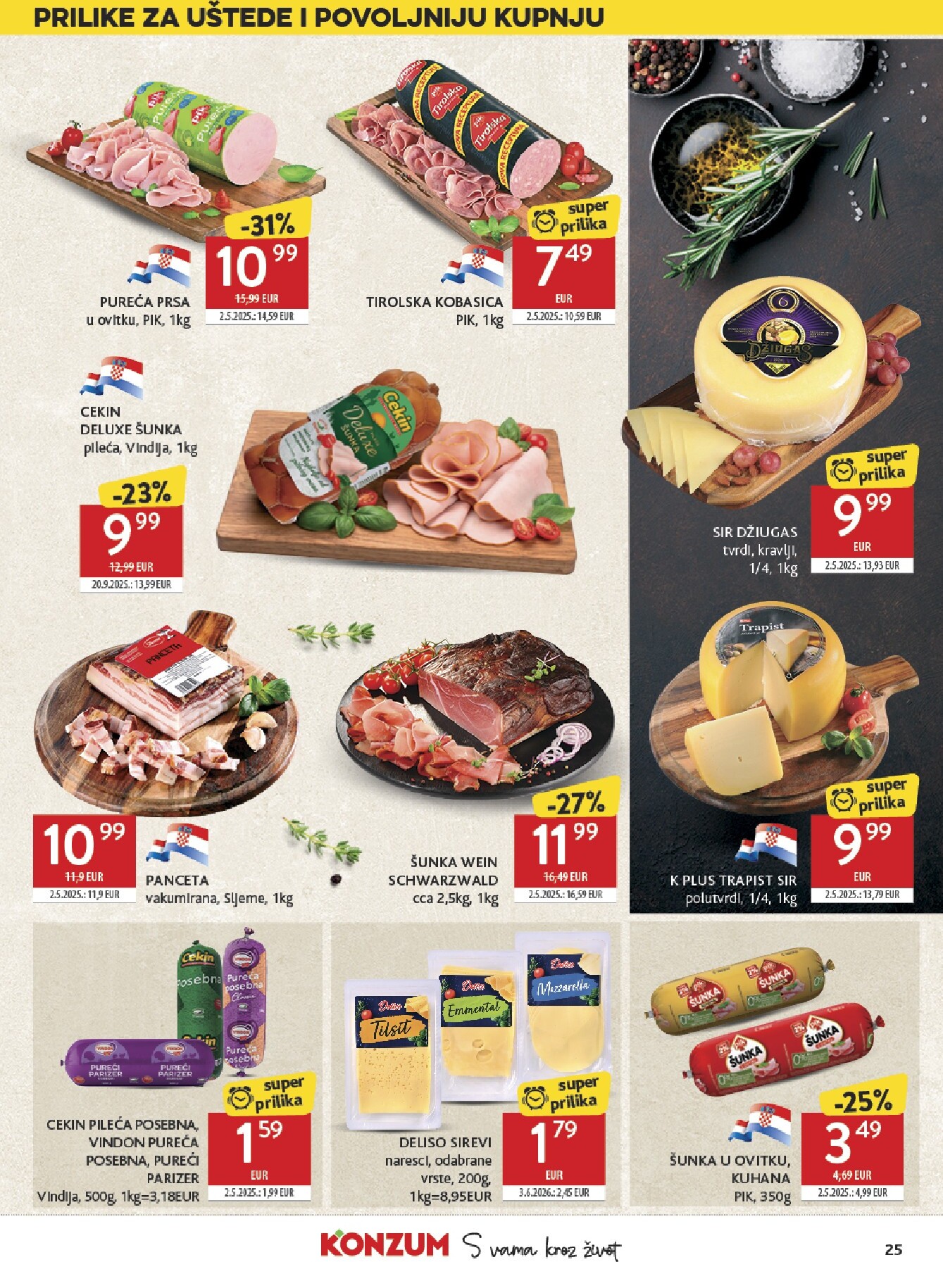 konzum - Novi Konzum katalog od srijede, 30.09.2026 do utorka, 06.10.2026 - page: 25