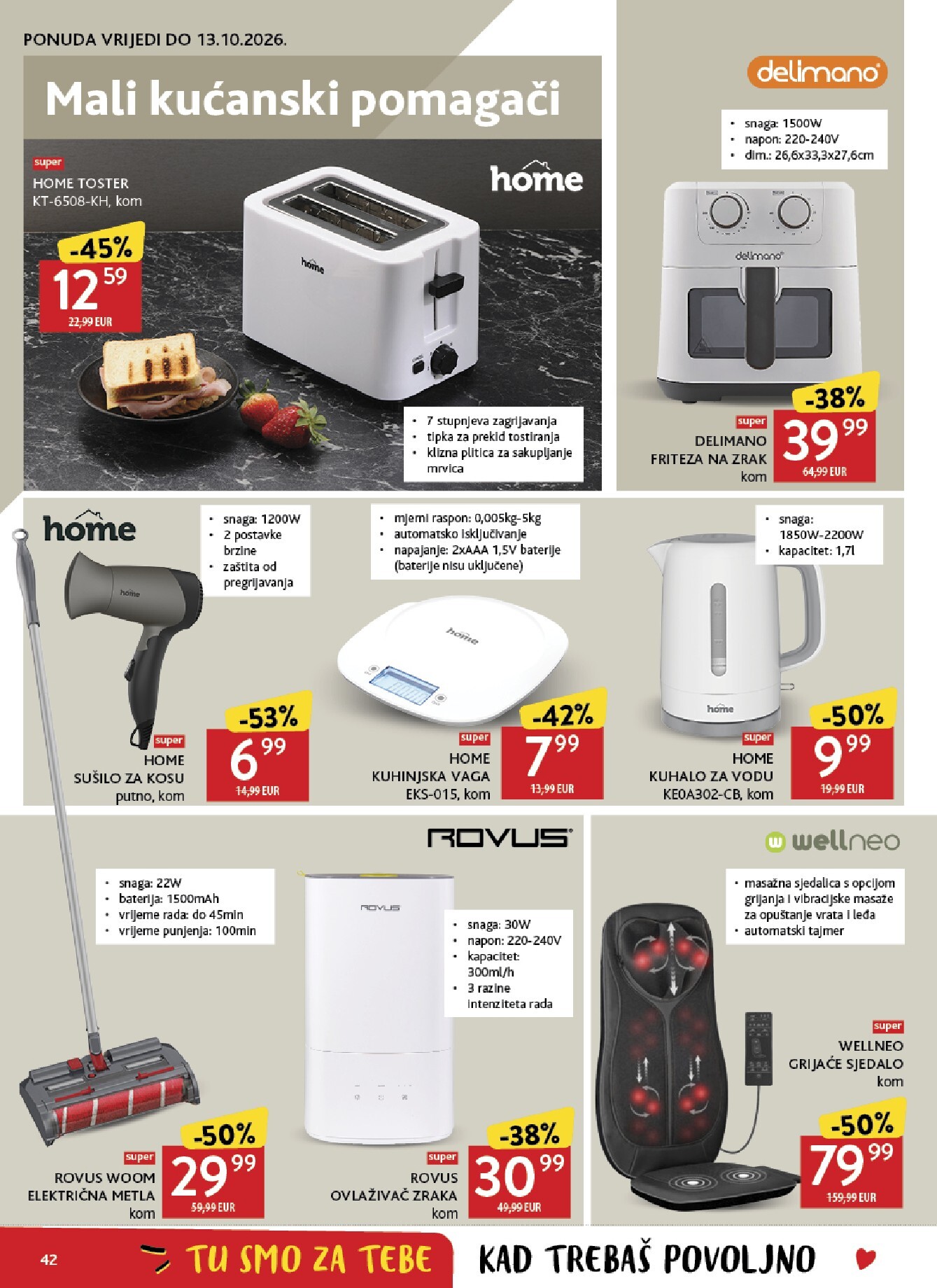konzum - Novi Konzum katalog od srijede, 30.09.2026 do utorka, 06.10.2026 - page: 42