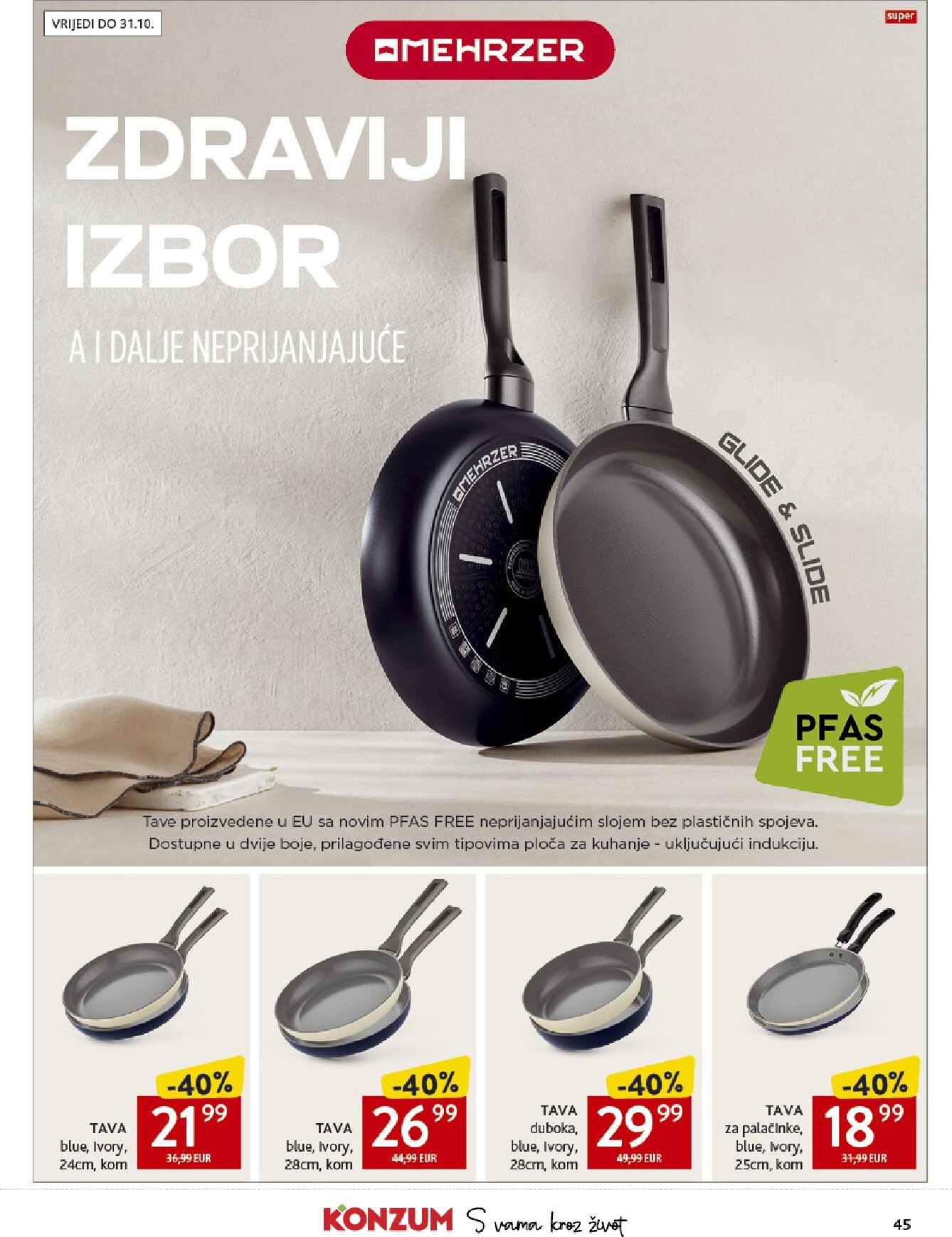 konzum - Novi Konzum katalog od srijede, 30.09.2026 do utorka, 06.10.2026 - page: 45