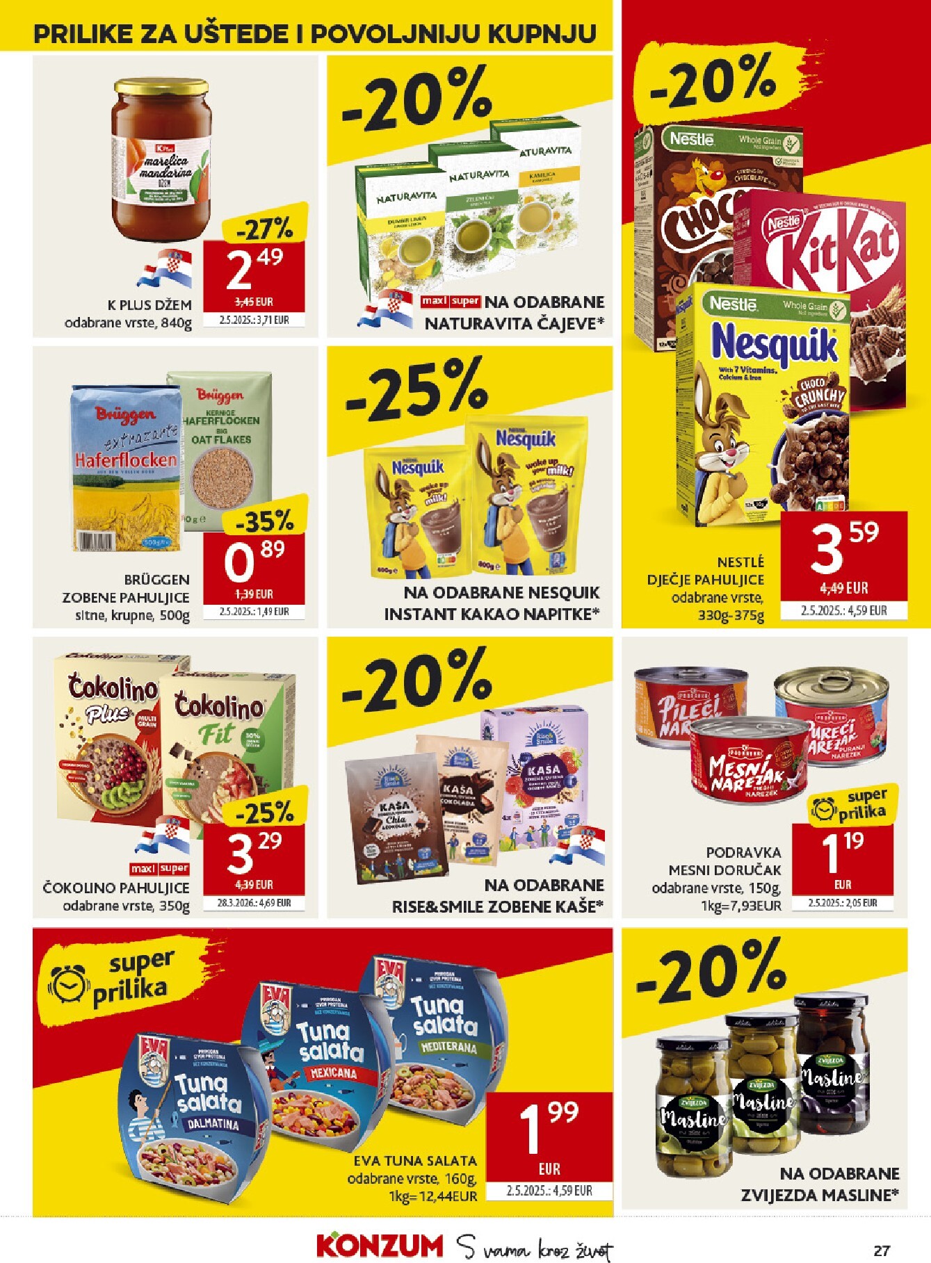 konzum - Novi Konzum katalog od srijede, 30.09.2026 do utorka, 06.10.2026 - page: 27
