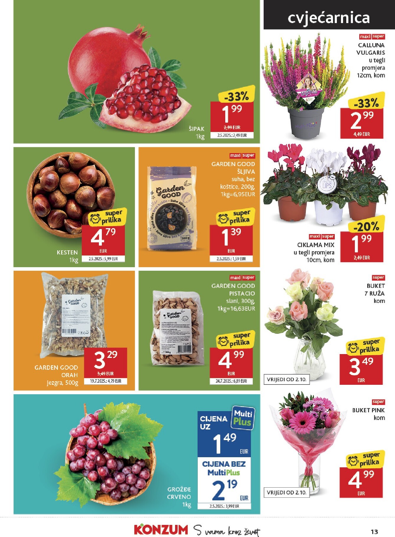 konzum - Novi Konzum katalog od srijede, 30.09.2026 do utorka, 06.10.2026 - page: 13