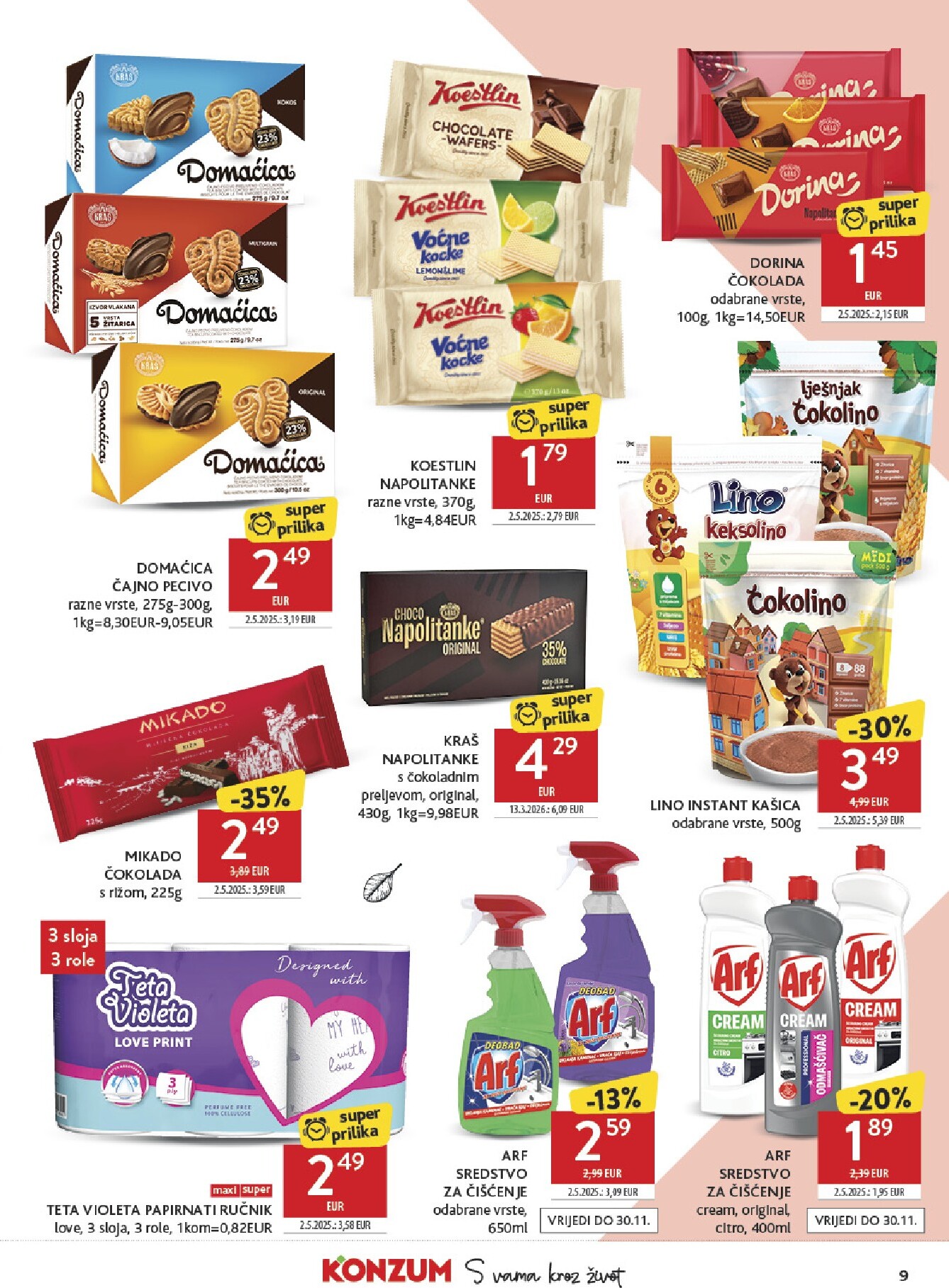 konzum - Novi Konzum katalog od srijede, 07.10.2026 do utorka, 13.10.2026 - page: 9