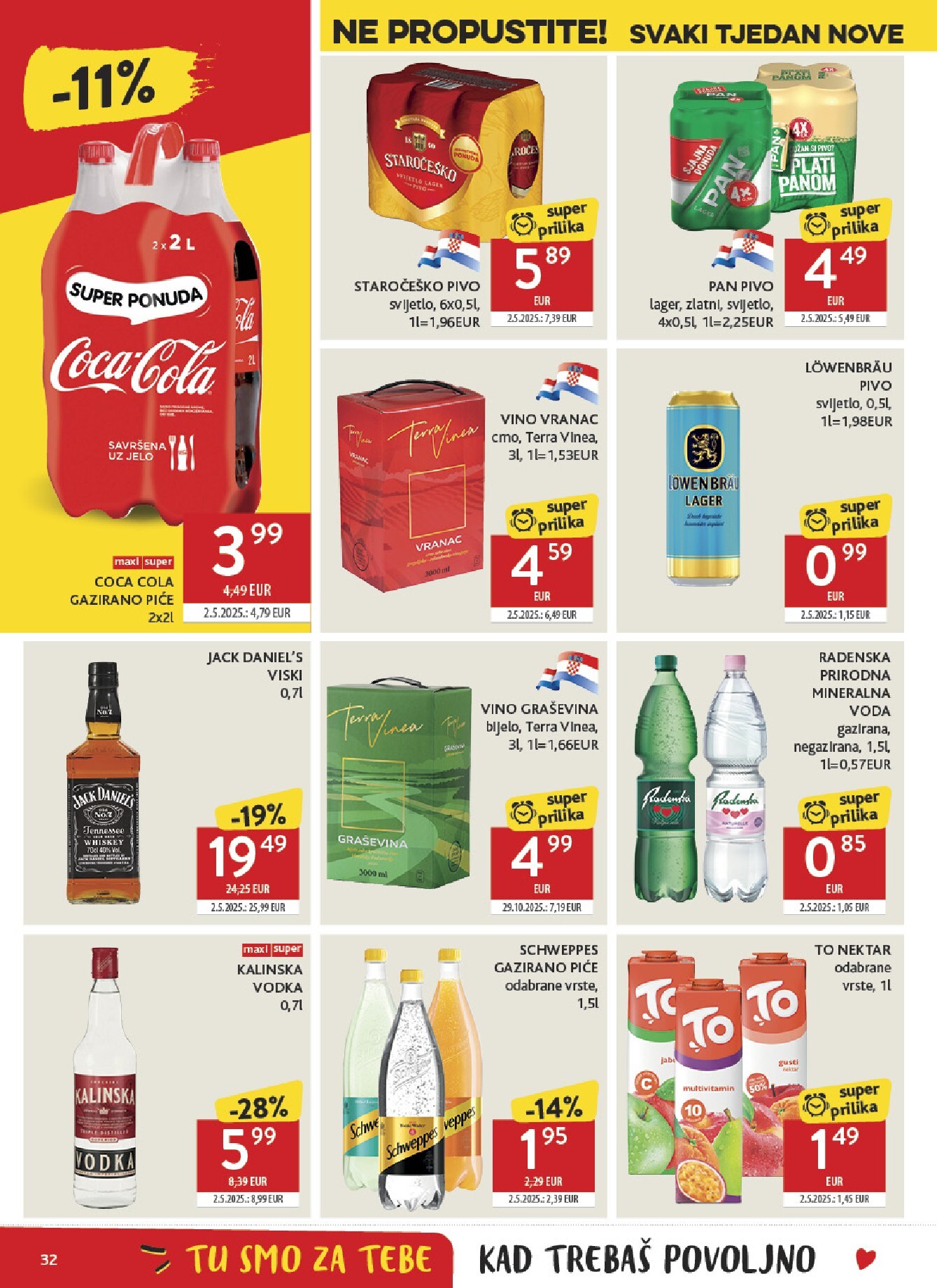 konzum - Novi Konzum katalog od srijede, 07.10.2026 do utorka, 13.10.2026 - page: 32