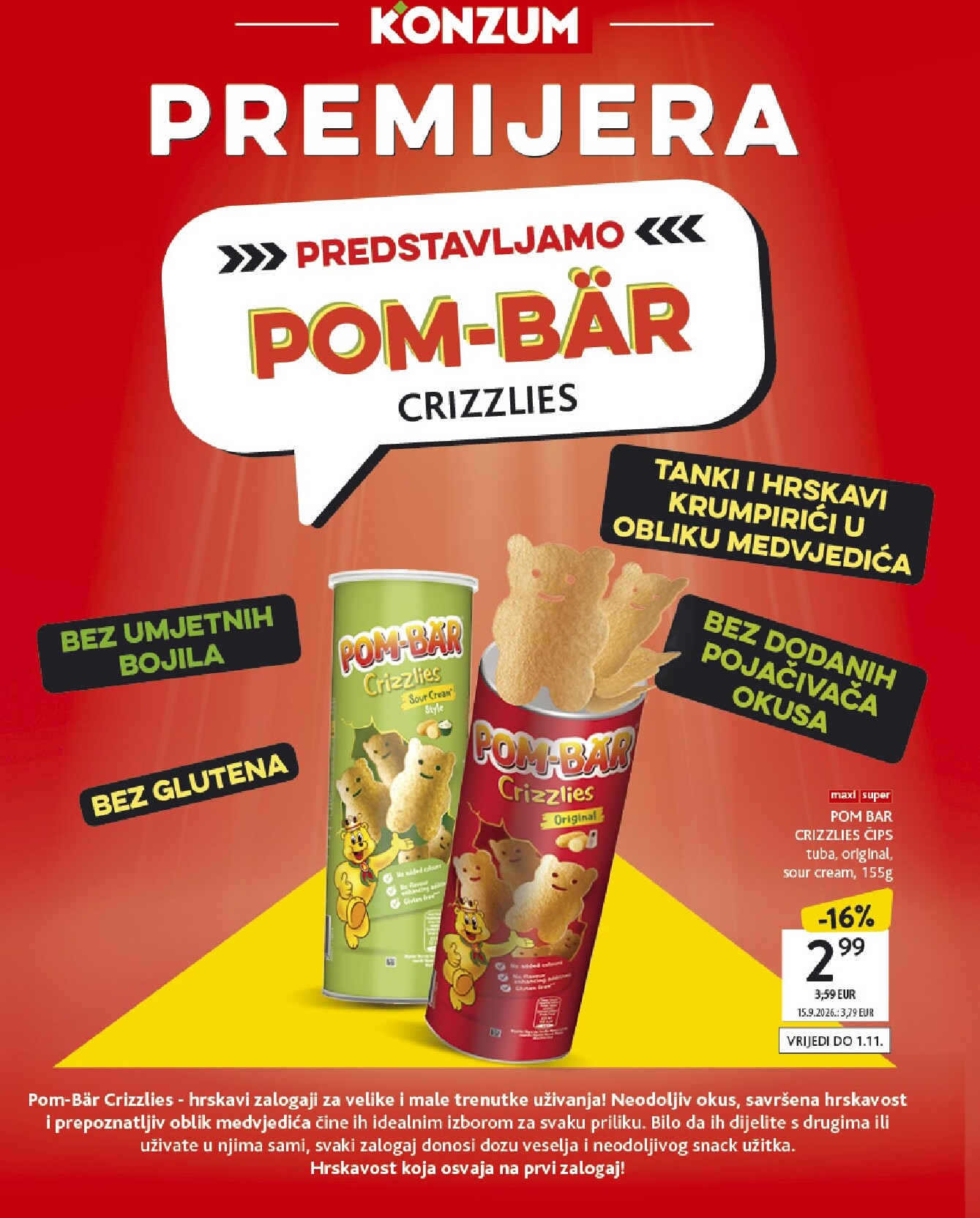 konzum - Novi Konzum katalog od srijede, 07.10.2026 do utorka, 13.10.2026 - page: 57