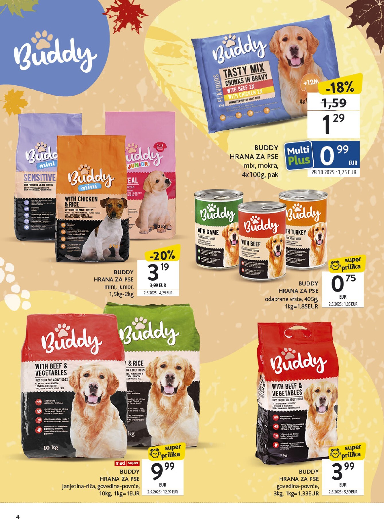 konzum - Novi Konzum - Jesenska Čarolija katalog od ponedjeljka, 05.10.2026 do nedjelje, 18.10.2026 - page: 4
