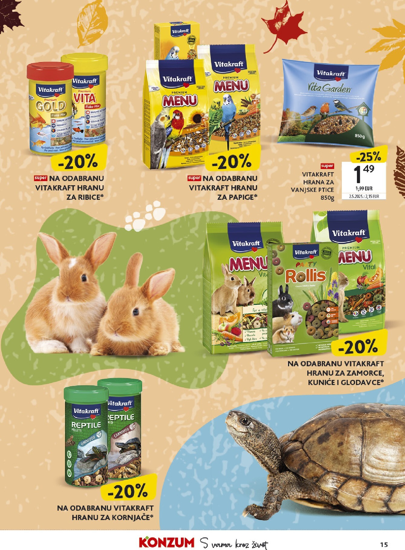 konzum - Novi Konzum - Jesenska Čarolija katalog od ponedjeljka, 05.10.2026 do nedjelje, 18.10.2026 - page: 15