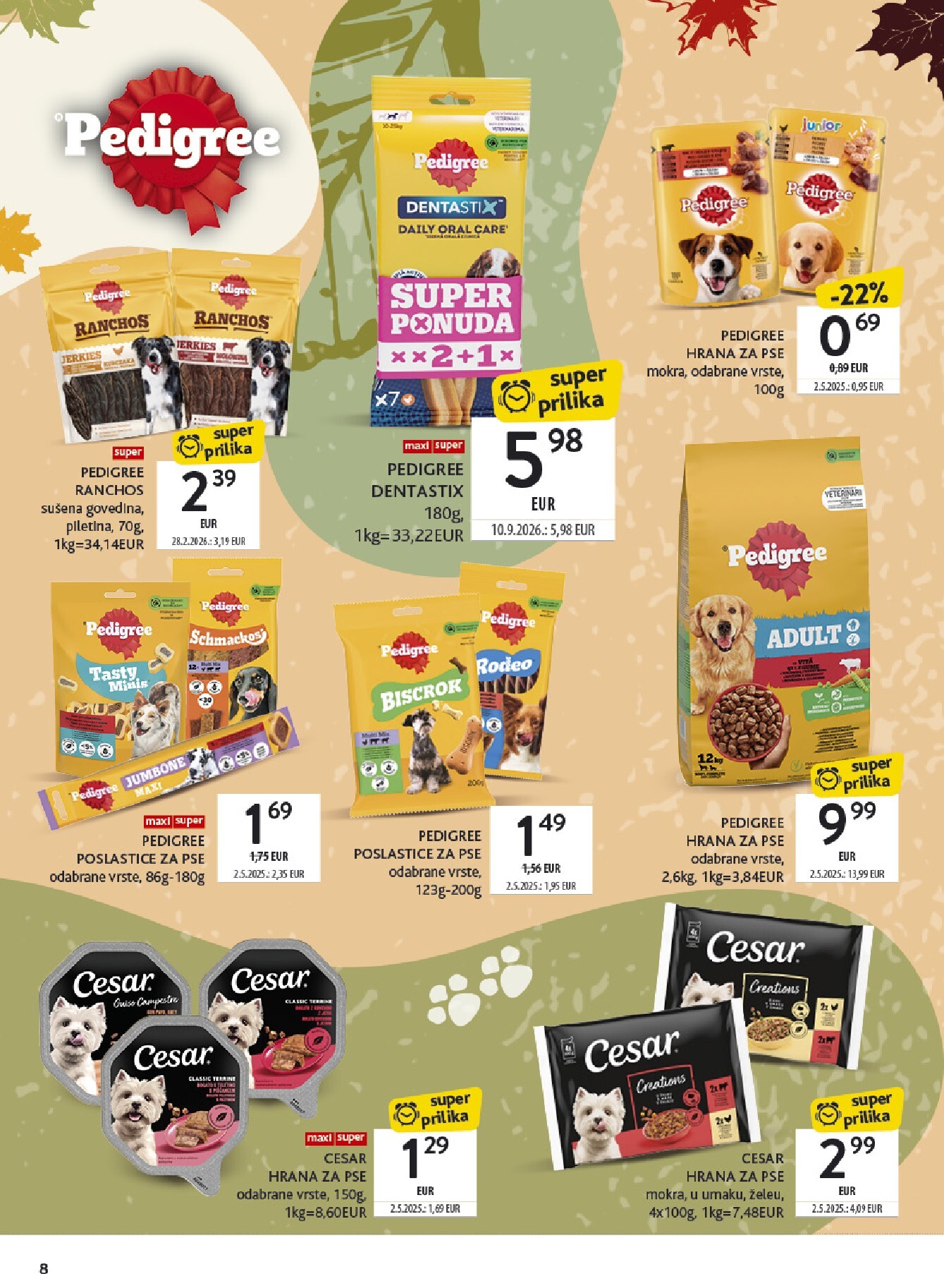 konzum - Novi Konzum - Jesenska Čarolija katalog od ponedjeljka, 05.10.2026 do nedjelje, 18.10.2026 - page: 8