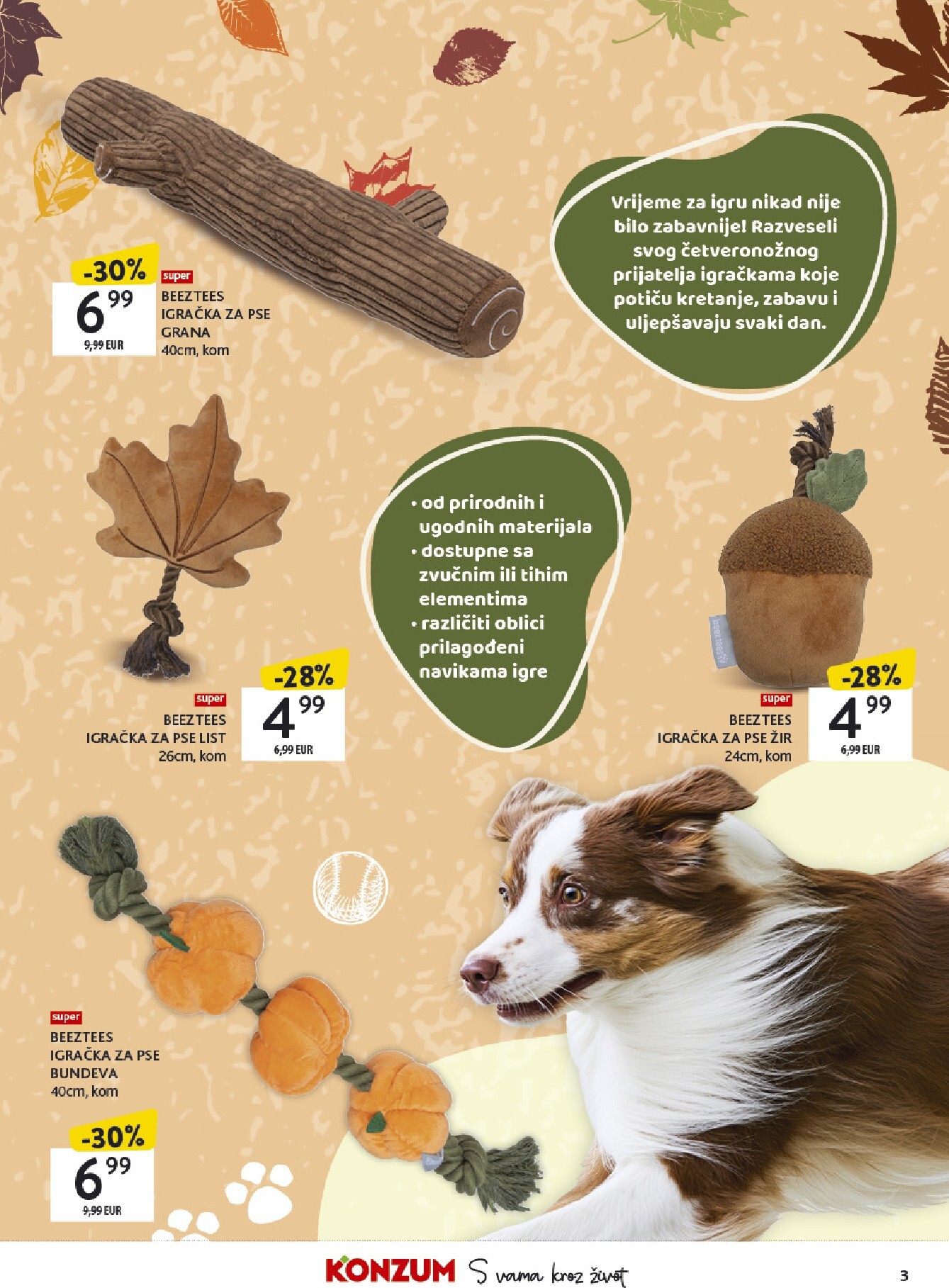 konzum - Novi Konzum - Jesenska Čarolija katalog od ponedjeljka, 05.10.2026 do nedjelje, 18.10.2026 - page: 3