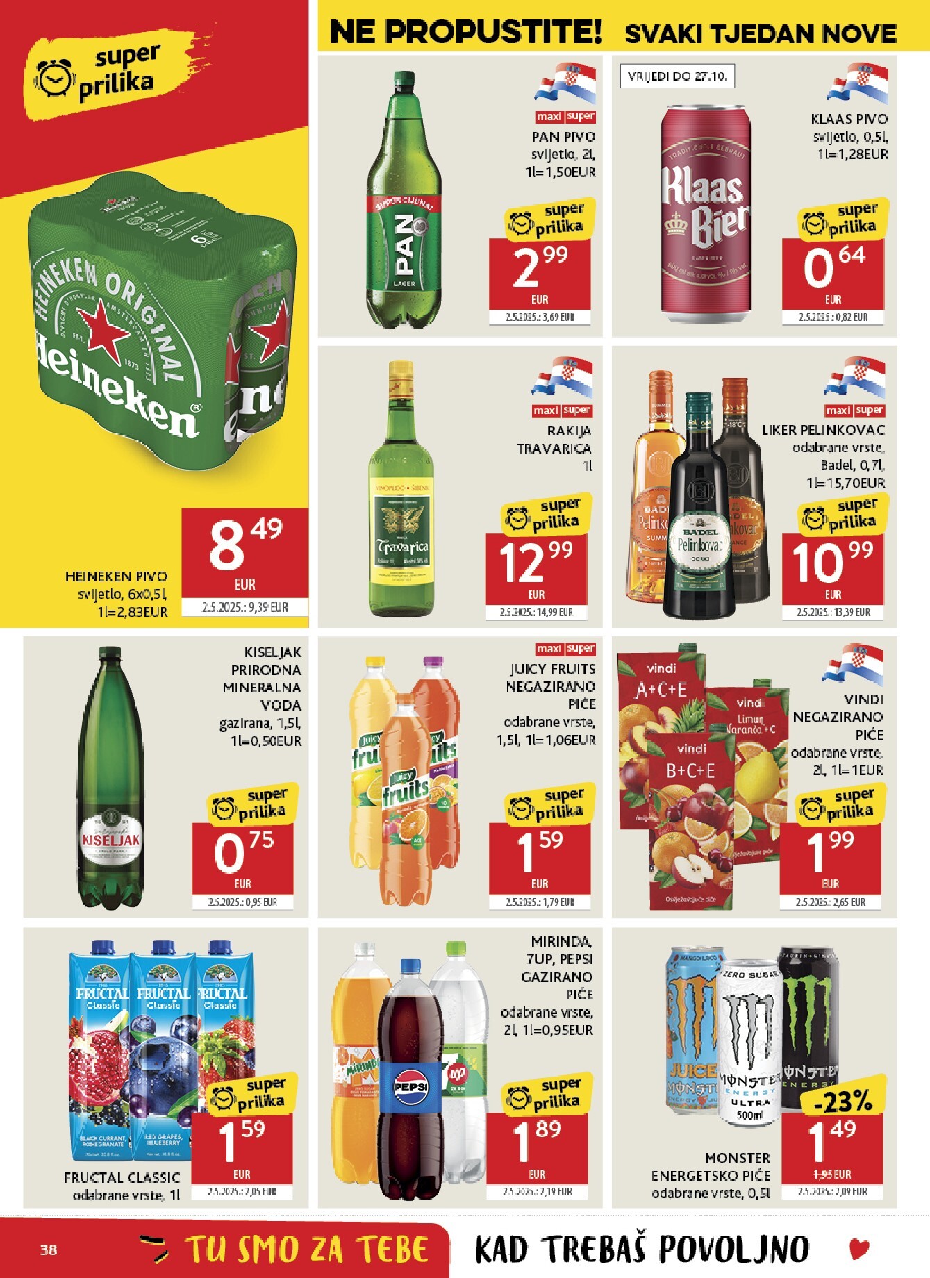konzum - Novi Konzum katalog od srijede, 14.10.2026 do utorka, 20.10.2026 - page: 38