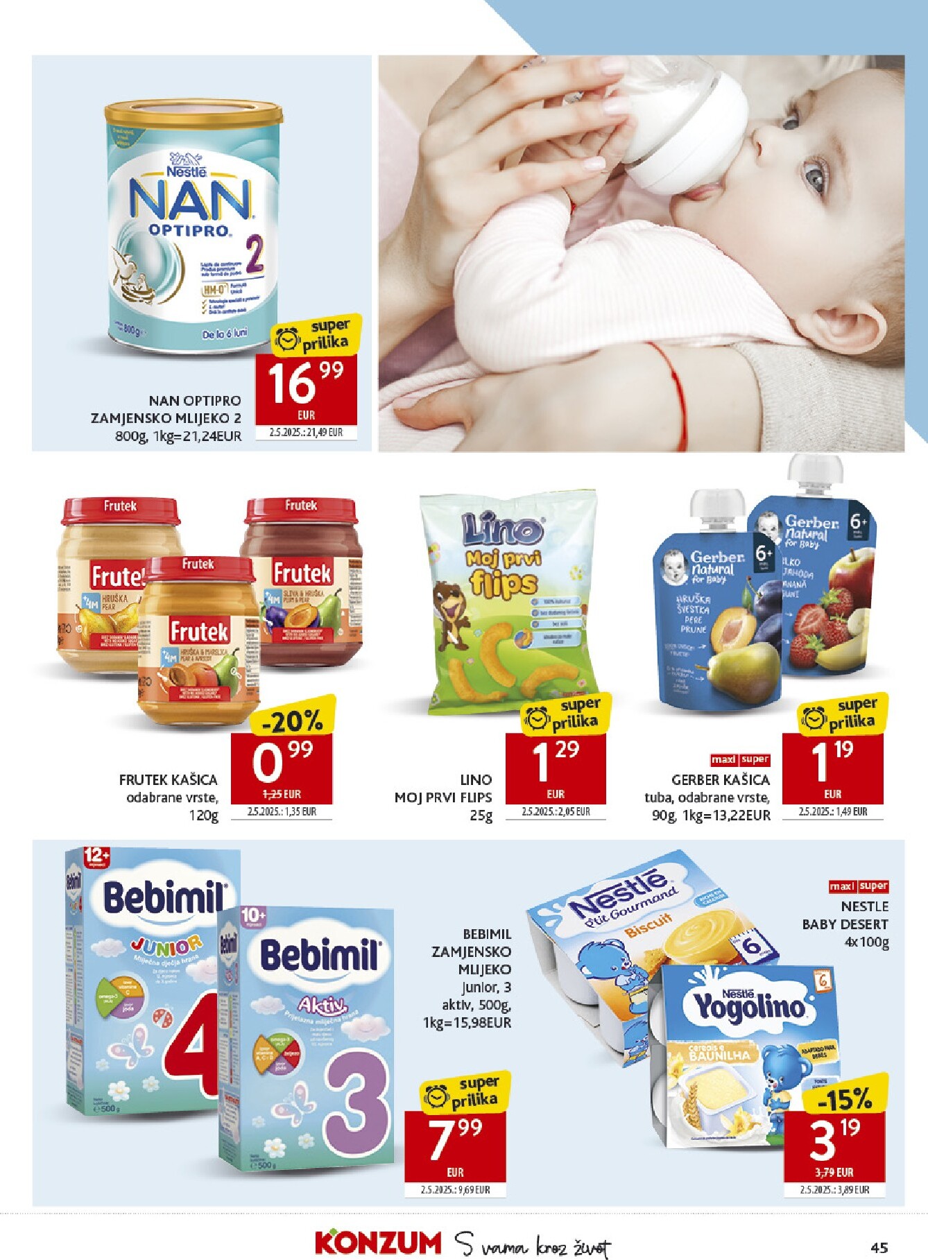 konzum - Novi Konzum katalog od srijede, 14.10.2026 do utorka, 20.10.2026 - page: 45