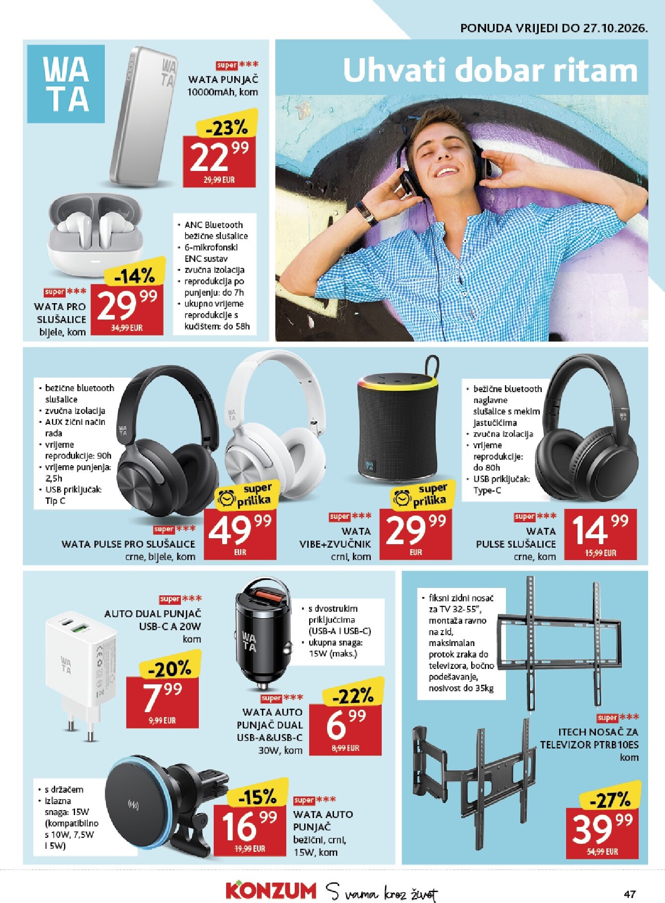 konzum - Novi Konzum katalog od srijede, 14.10.2026 do utorka, 20.10.2026 - page: 47