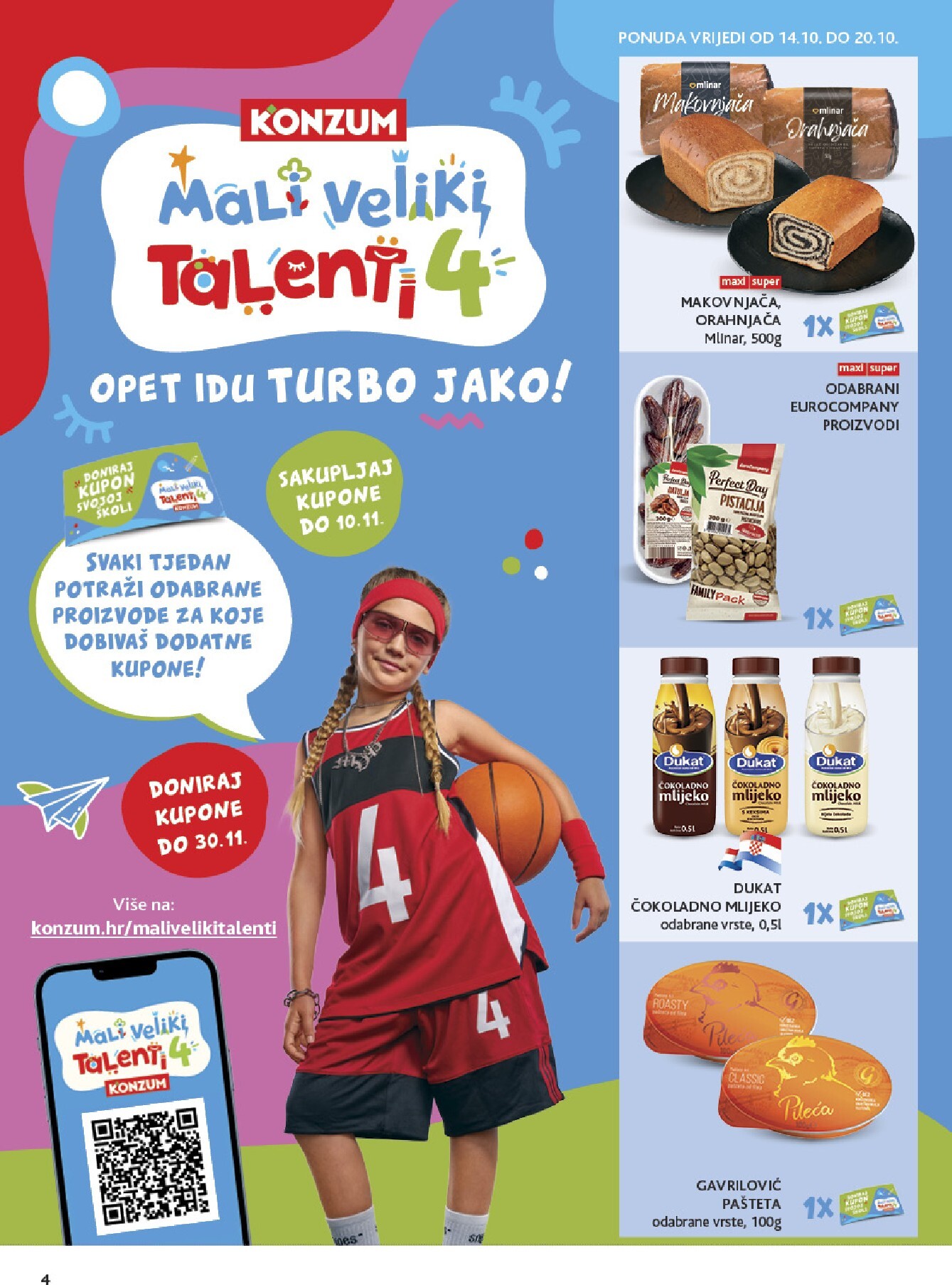 konzum - Novi Konzum katalog od srijede, 14.10.2026 do utorka, 20.10.2026 - page: 4