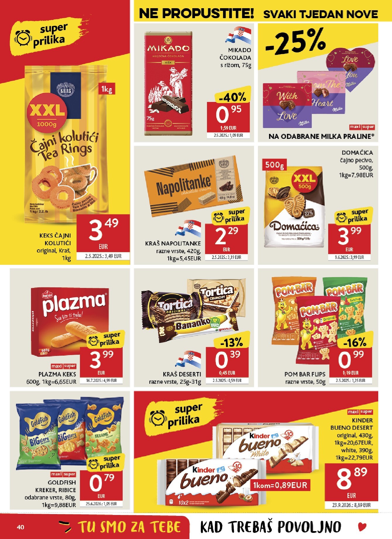 konzum - Novi Konzum katalog od srijede, 14.10.2026 do utorka, 20.10.2026 - page: 40