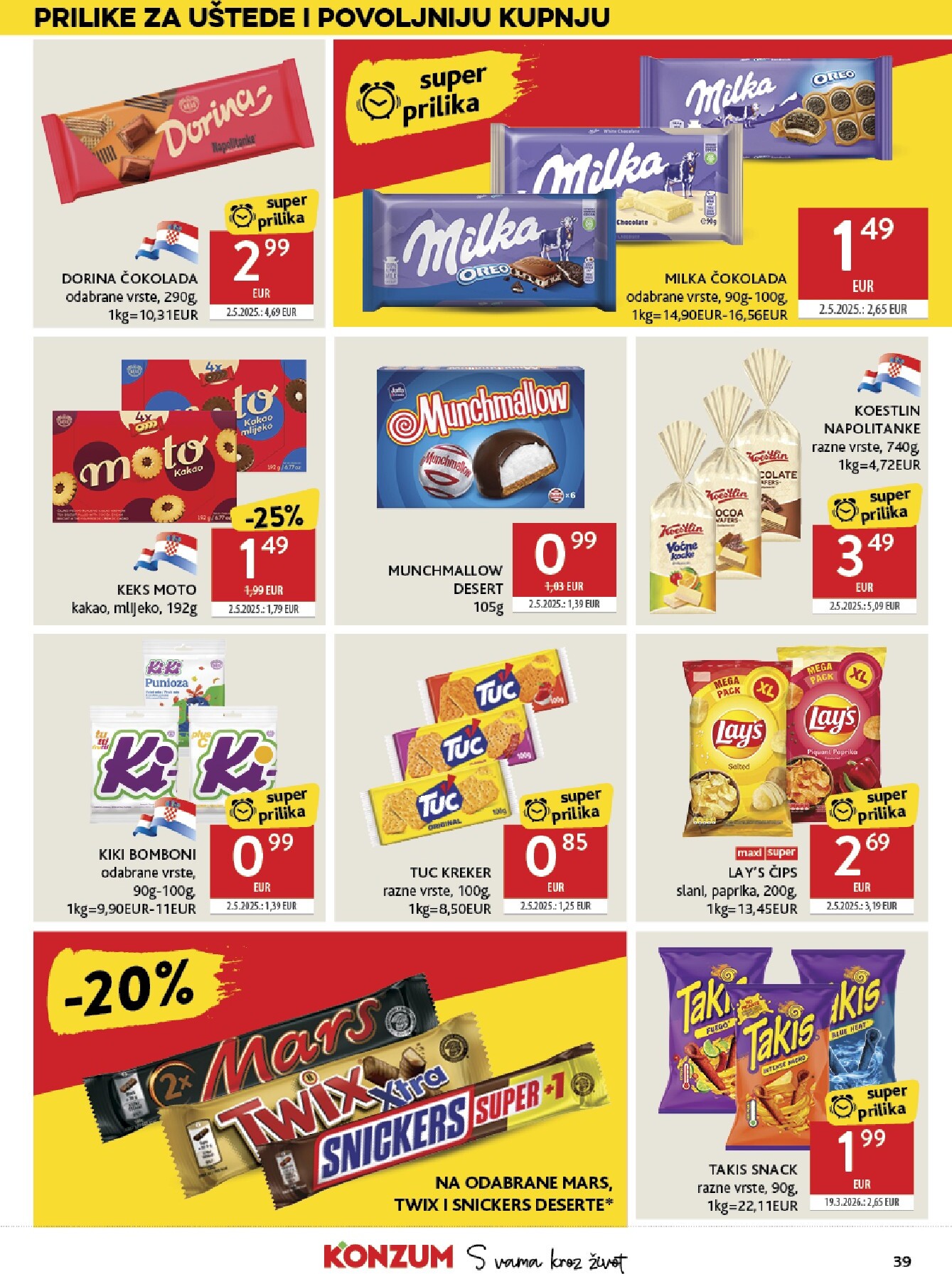 konzum - Novi Konzum katalog od srijede, 14.10.2026 do utorka, 20.10.2026 - page: 39