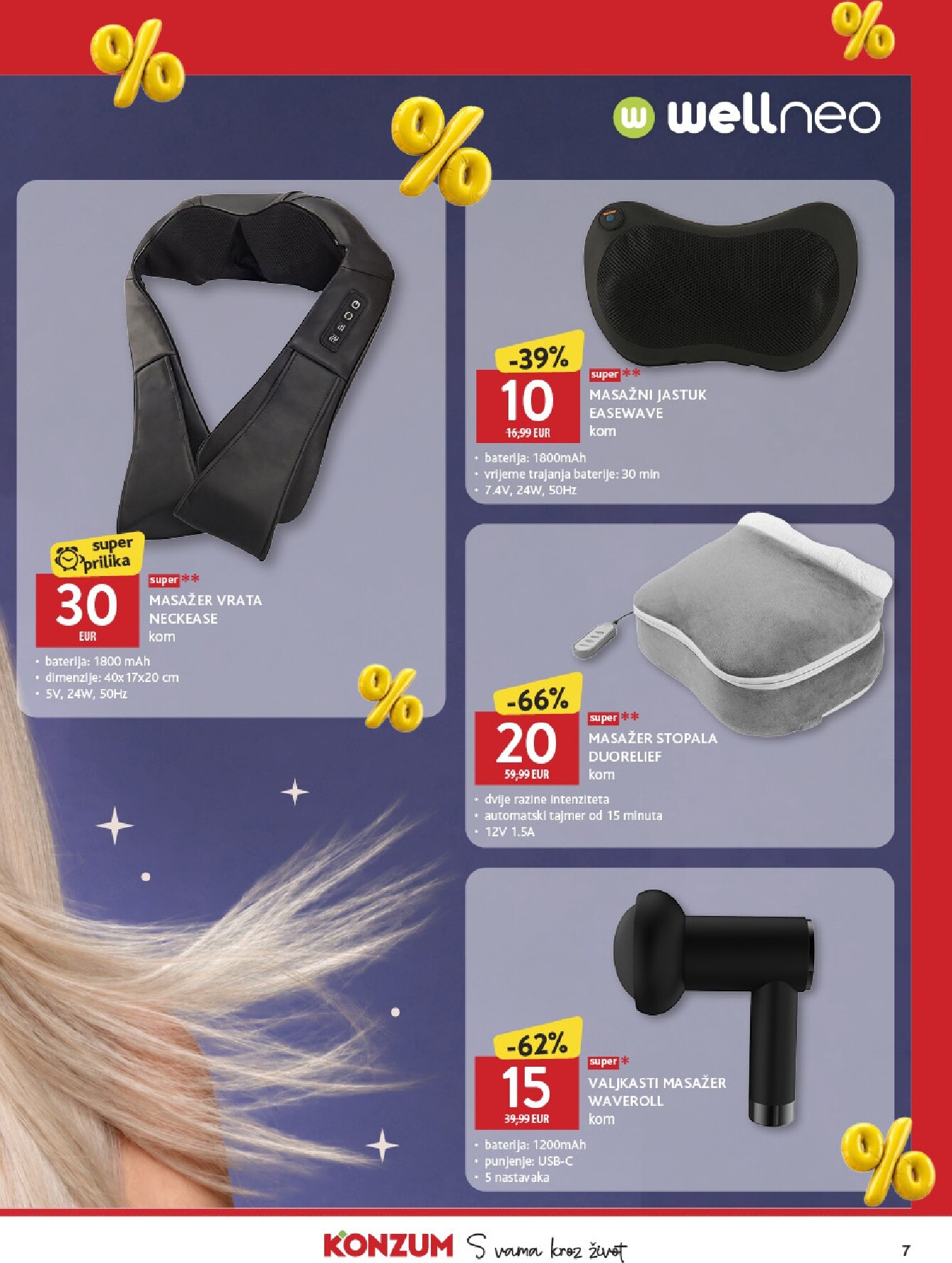 konzum - Aktualni katalog Konzum - Top ponuda brendova od petka, 09.10.2026 do subote, 31.10.2026 - page: 7