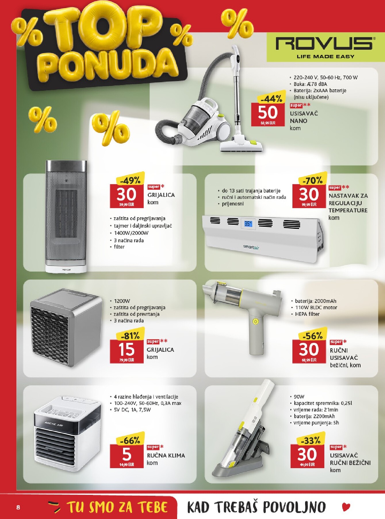 konzum - Aktualni katalog Konzum - Top ponuda brendova od petka, 09.10.2026 do subote, 31.10.2026 - page: 8