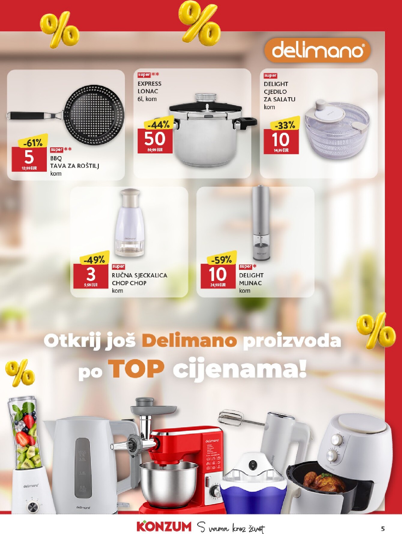 konzum - Aktualni katalog Konzum - Top ponuda brendova od petka, 09.10.2026 do subote, 31.10.2026 - page: 5