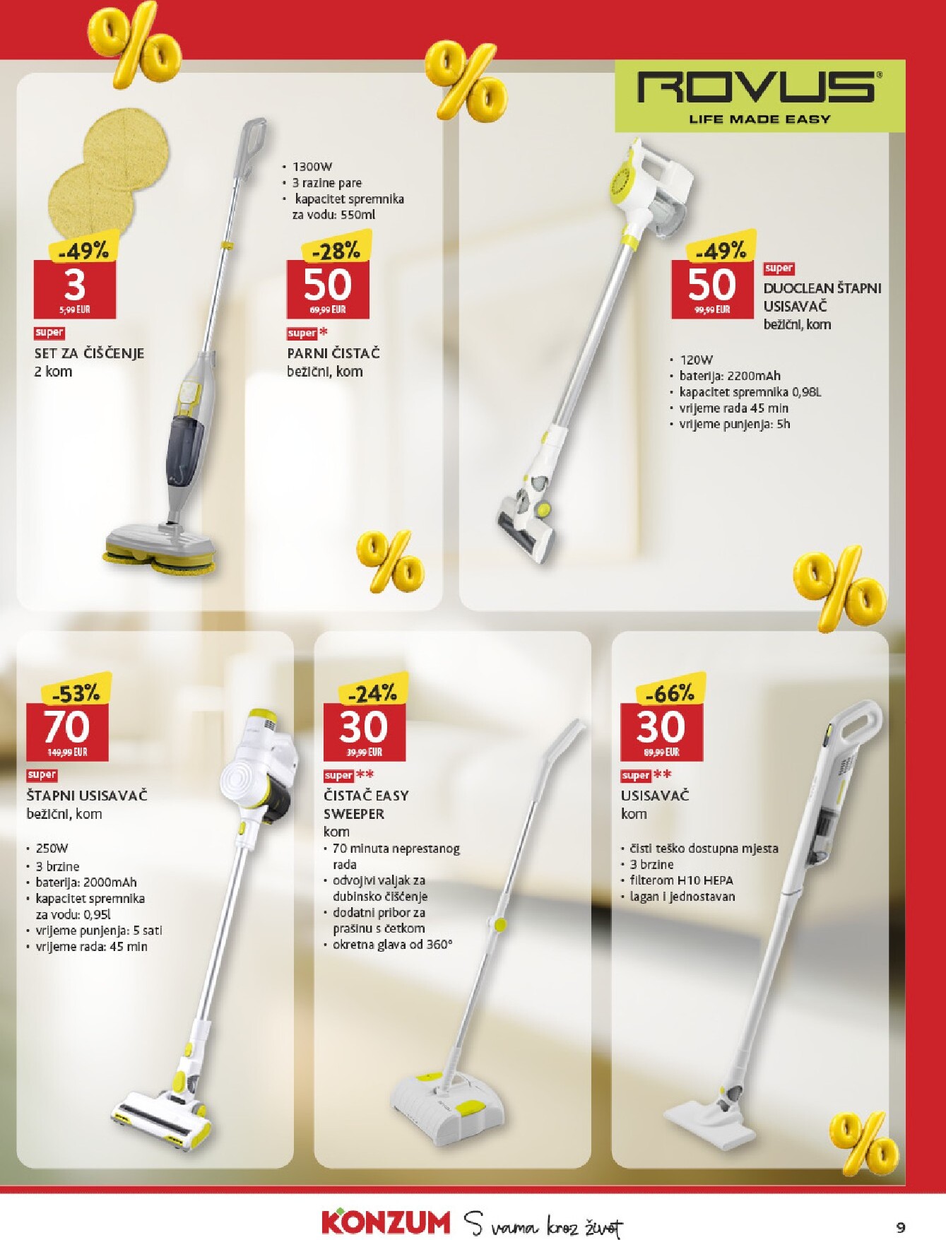 konzum - Aktualni katalog Konzum - Top ponuda brendova od petka, 09.10.2026 do subote, 31.10.2026 - page: 9