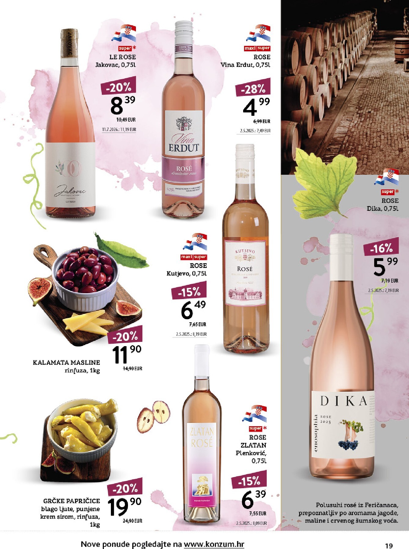 konzum - Aktualni katalog Konzum - Vinoteka od ponedjeljka, 12.10.2026 do nedjelje, 25.10.2026 - page: 19