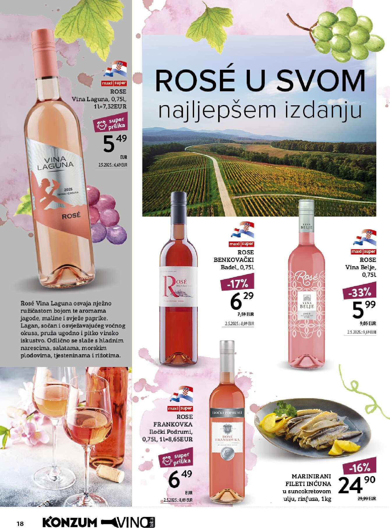 konzum - Aktualni katalog Konzum - Vinoteka od ponedjeljka, 12.10.2026 do nedjelje, 25.10.2026 - page: 18