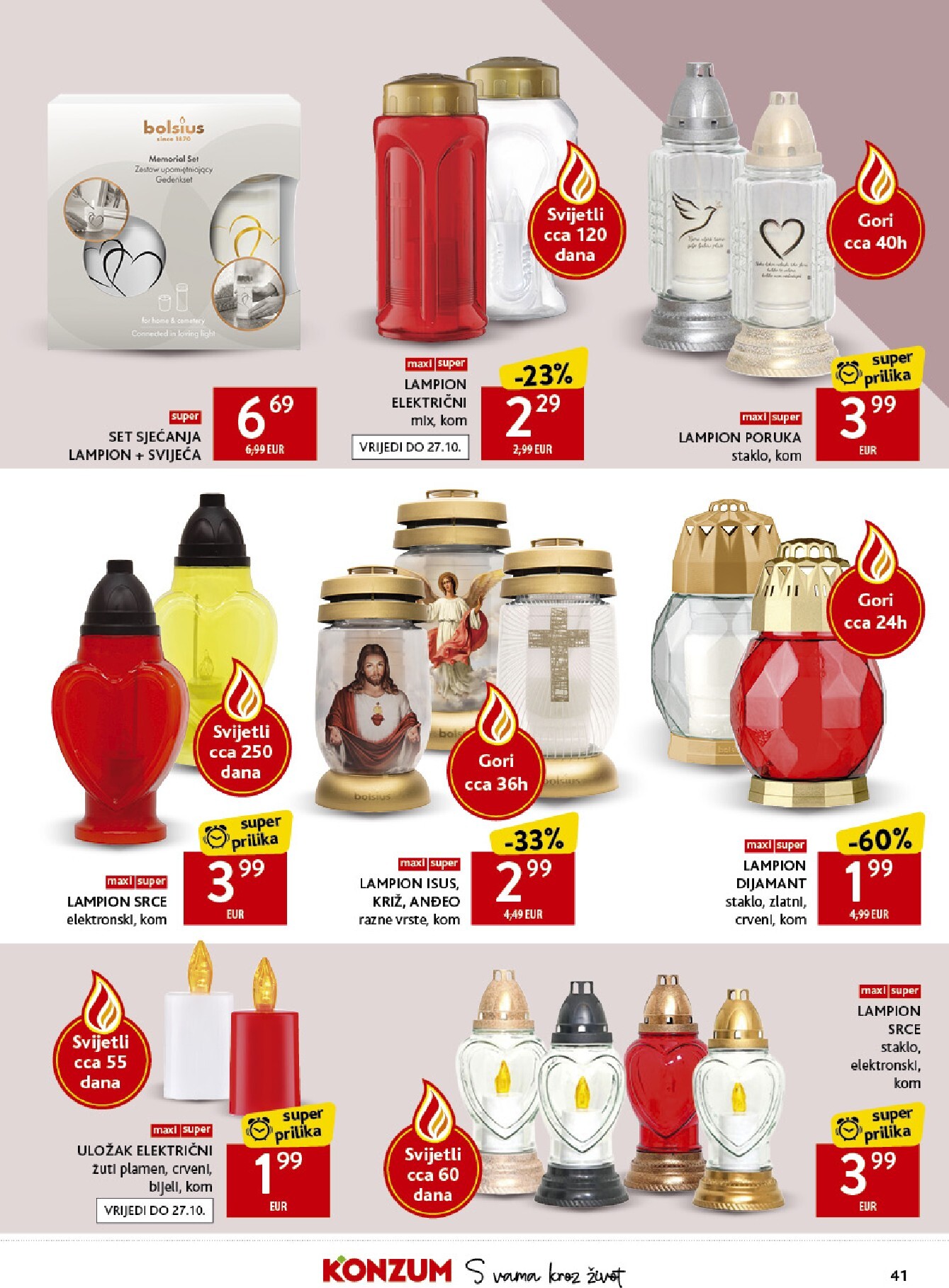 konzum - Novi Konzum katalog od srijede, 21.10.2026 do utorka, 27.10.2026 - page: 41