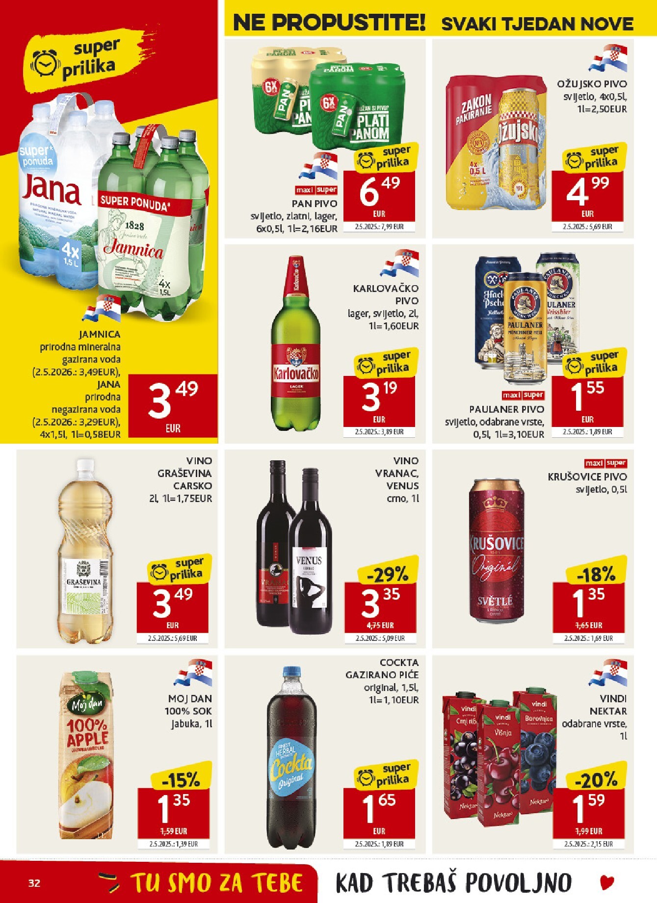 konzum - Novi Konzum katalog od srijede, 21.10.2026 do utorka, 27.10.2026 - page: 32