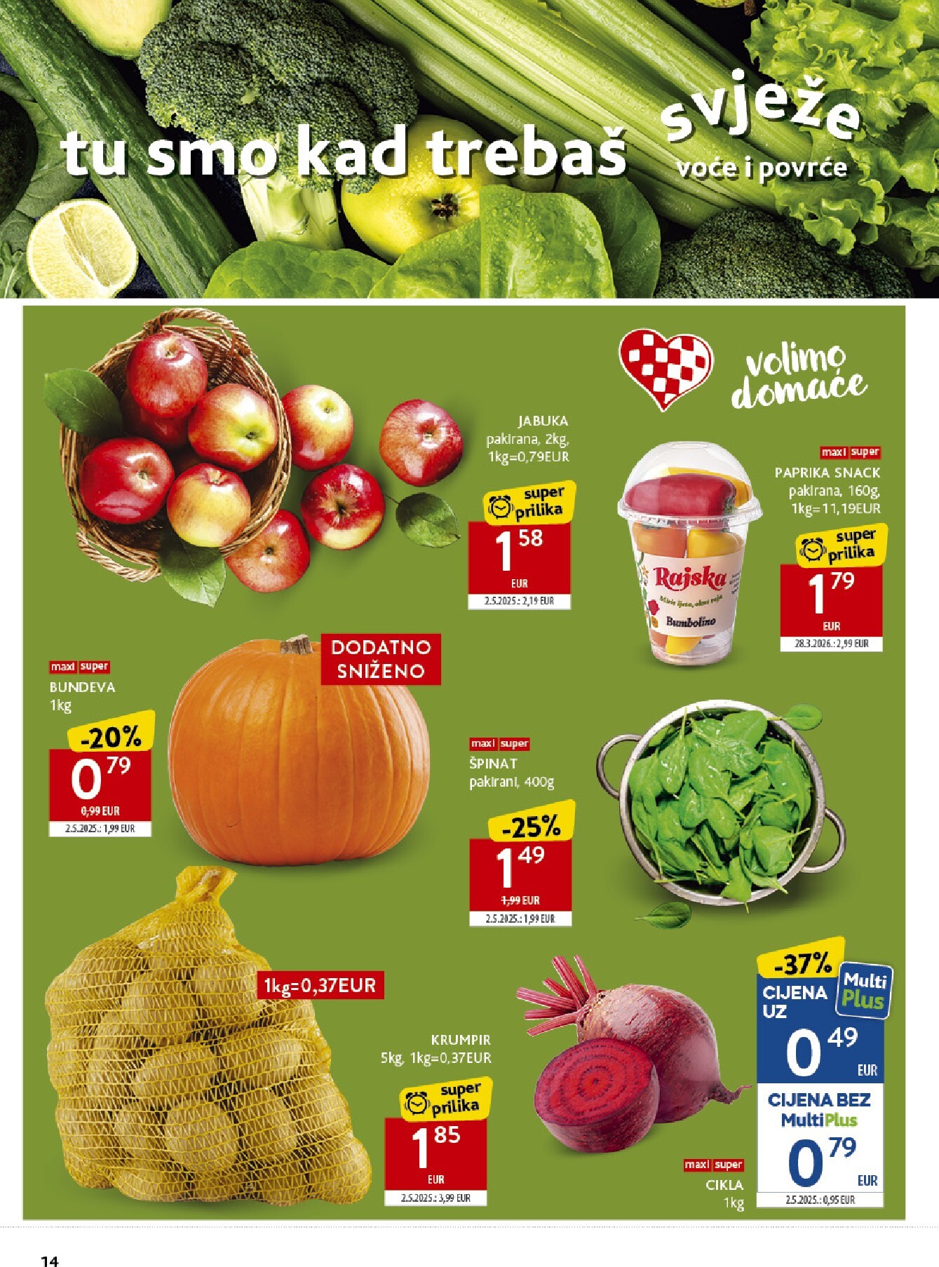 konzum - Novi Konzum katalog od srijede, 21.10.2026 do utorka, 27.10.2026 - page: 14